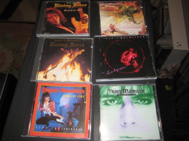 YNGWIE MALMSTEEN 6 CDS