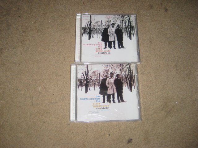ornette coleman trio at the golden circle cds