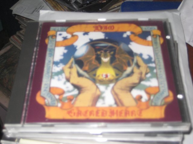 dio SACRED HEART cd red swirl