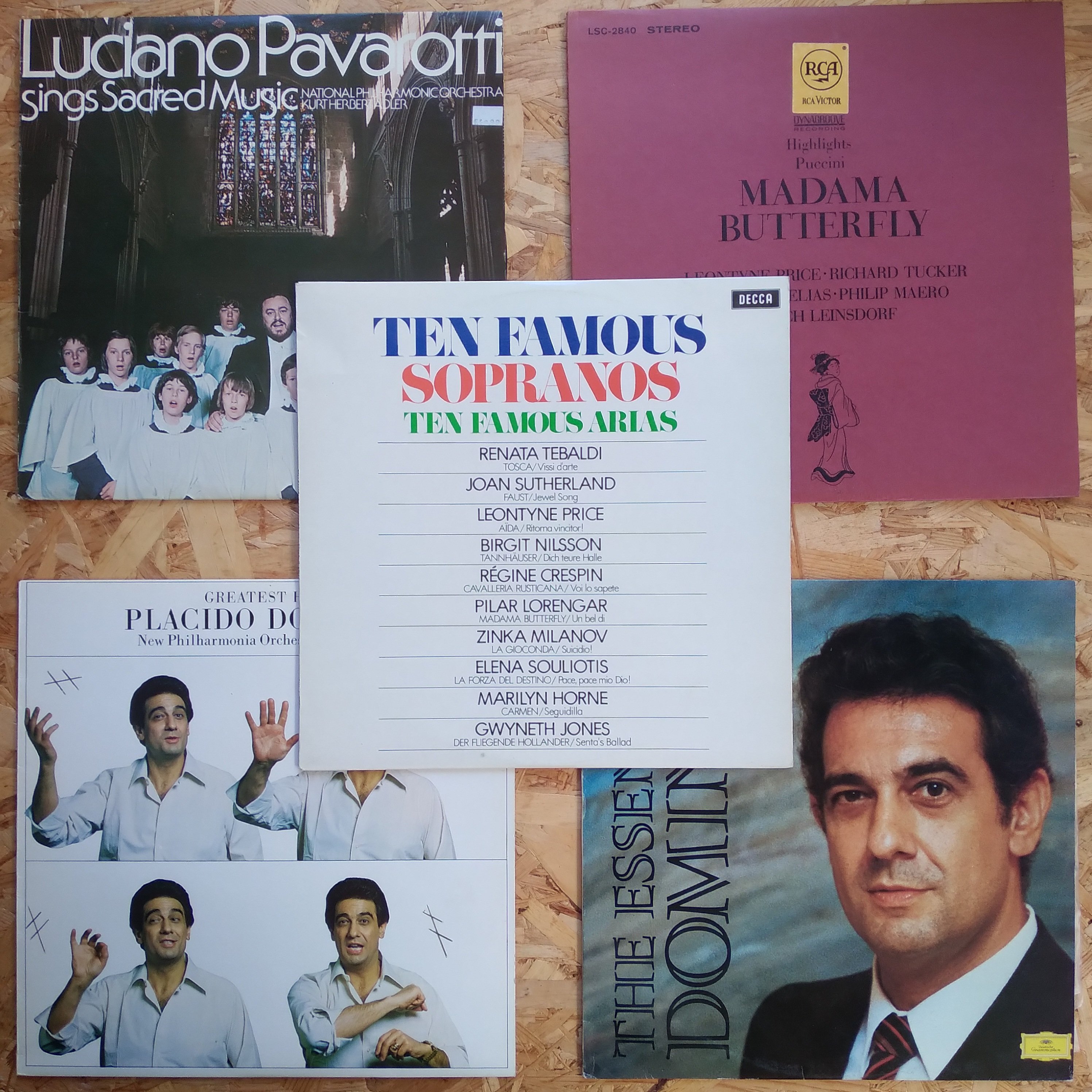 50 Opera vinyl records + 4 Boxsets  Vinyl, CD, and Bluray