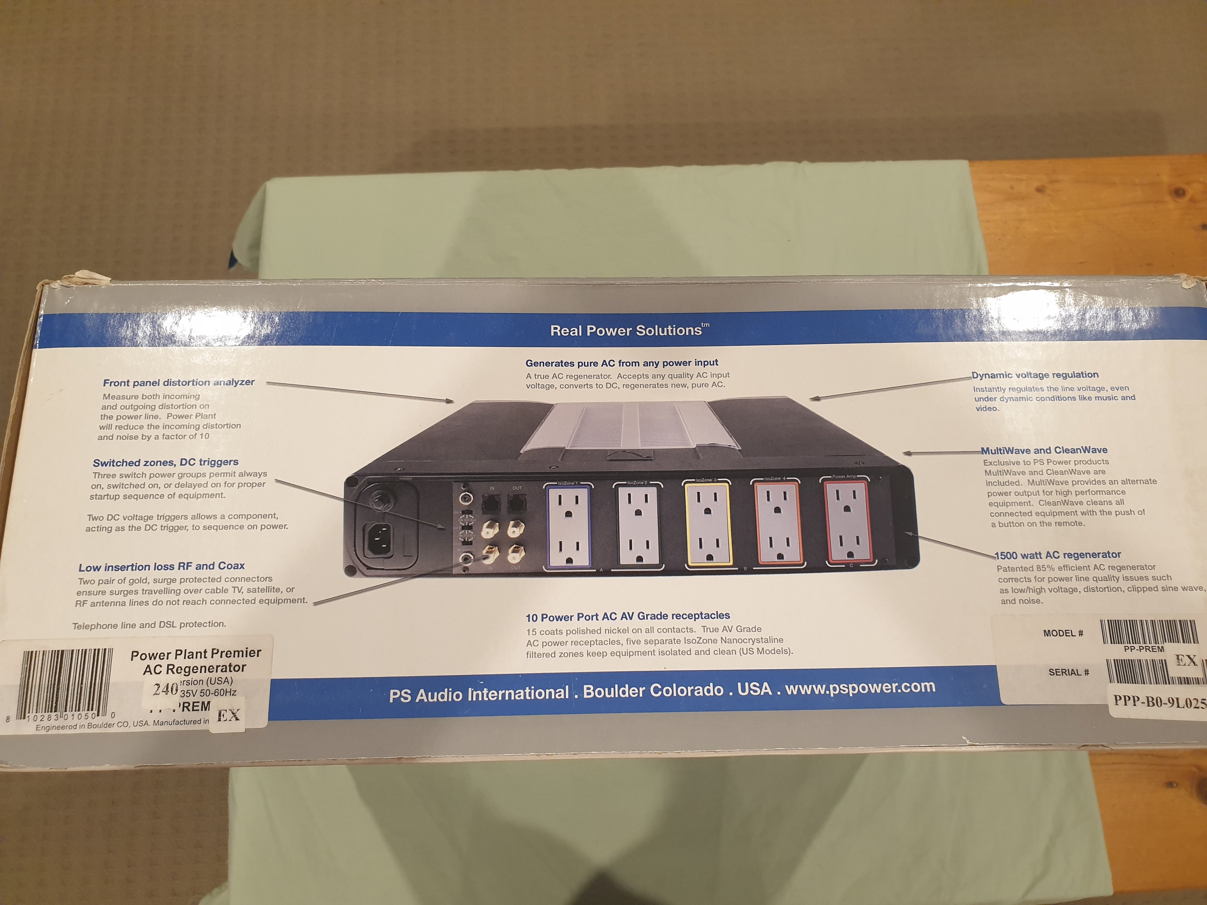 PS Audio Power Plant AC Regenerator