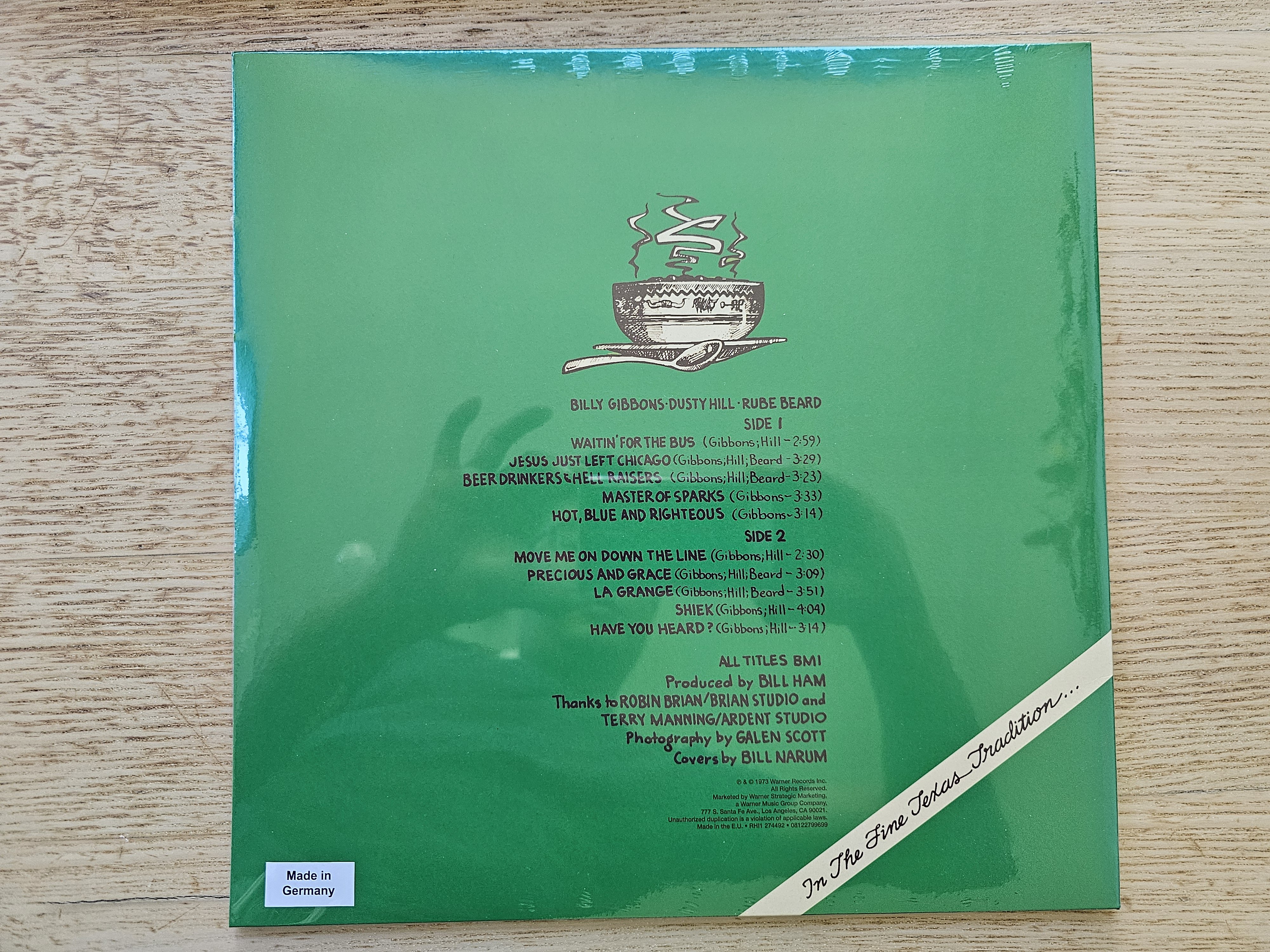 FS: ZZ Top – Tres Hombre, M/M (sealed in shrink)