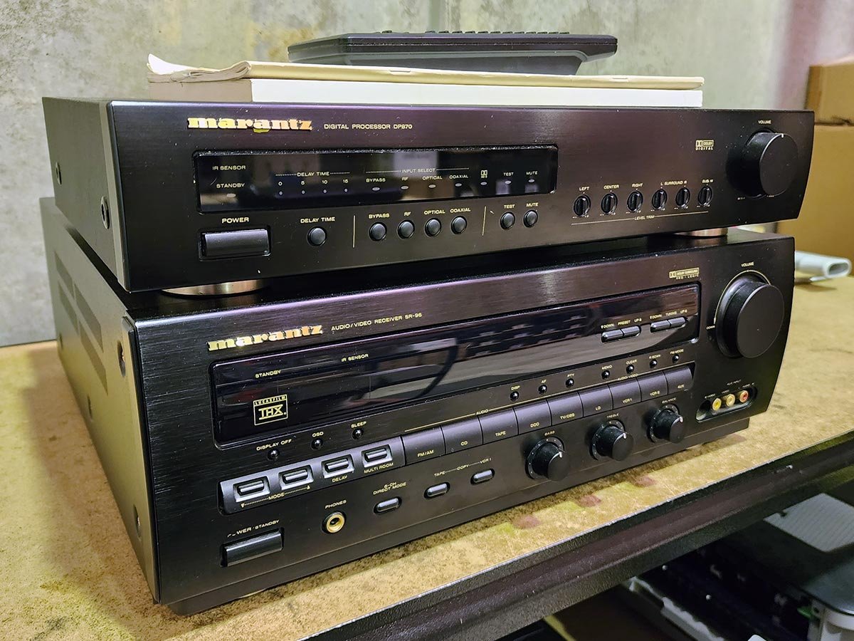 Marantz DP870 Processor and SR-96 AV Receiver - FREE