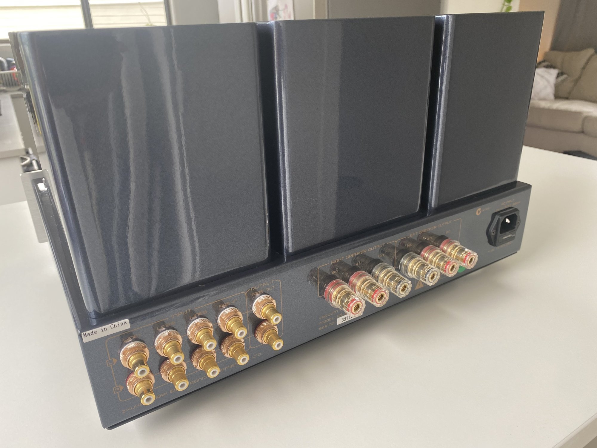 Cayin CS-845A SET integrated valve amp.