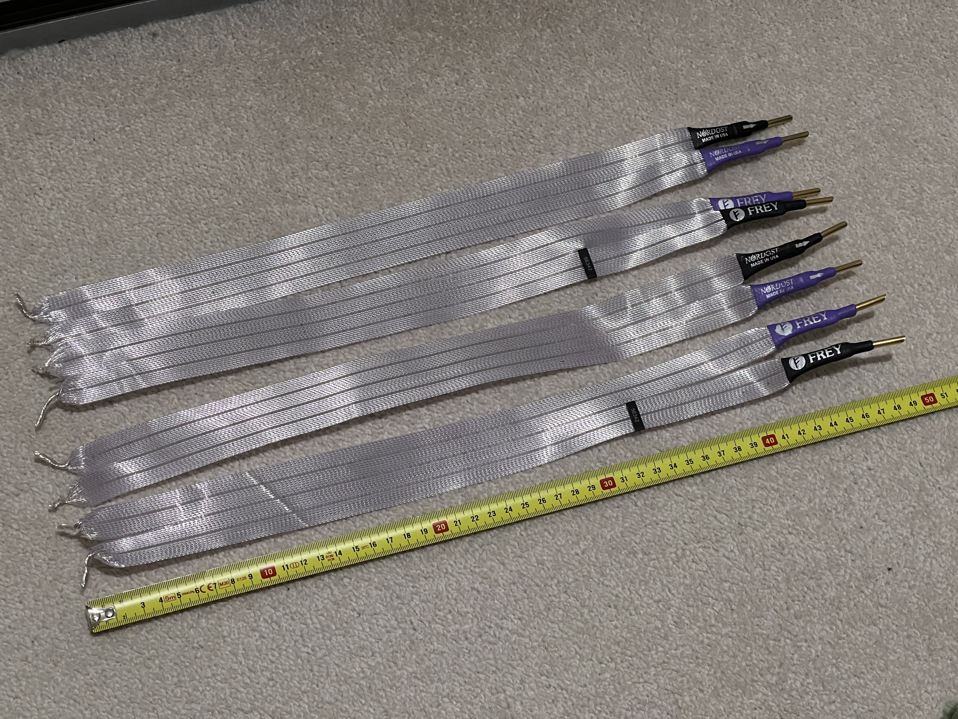Nordost Frey speaker cables