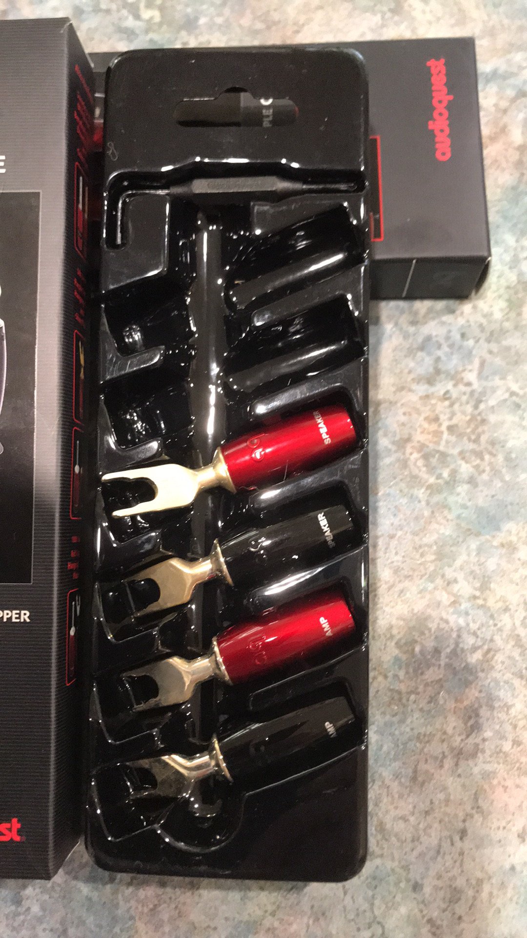 Audioquest 500 Series Spades x 2 packs