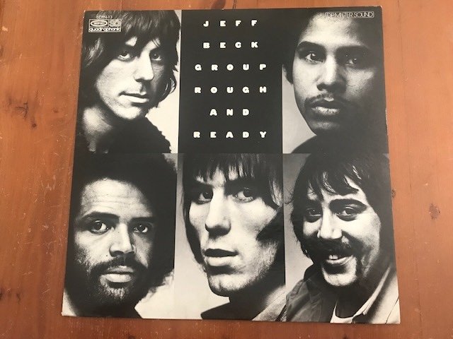 Jeff Beck Group "Rough and Ready" Japanese Pressing Vinyl LP