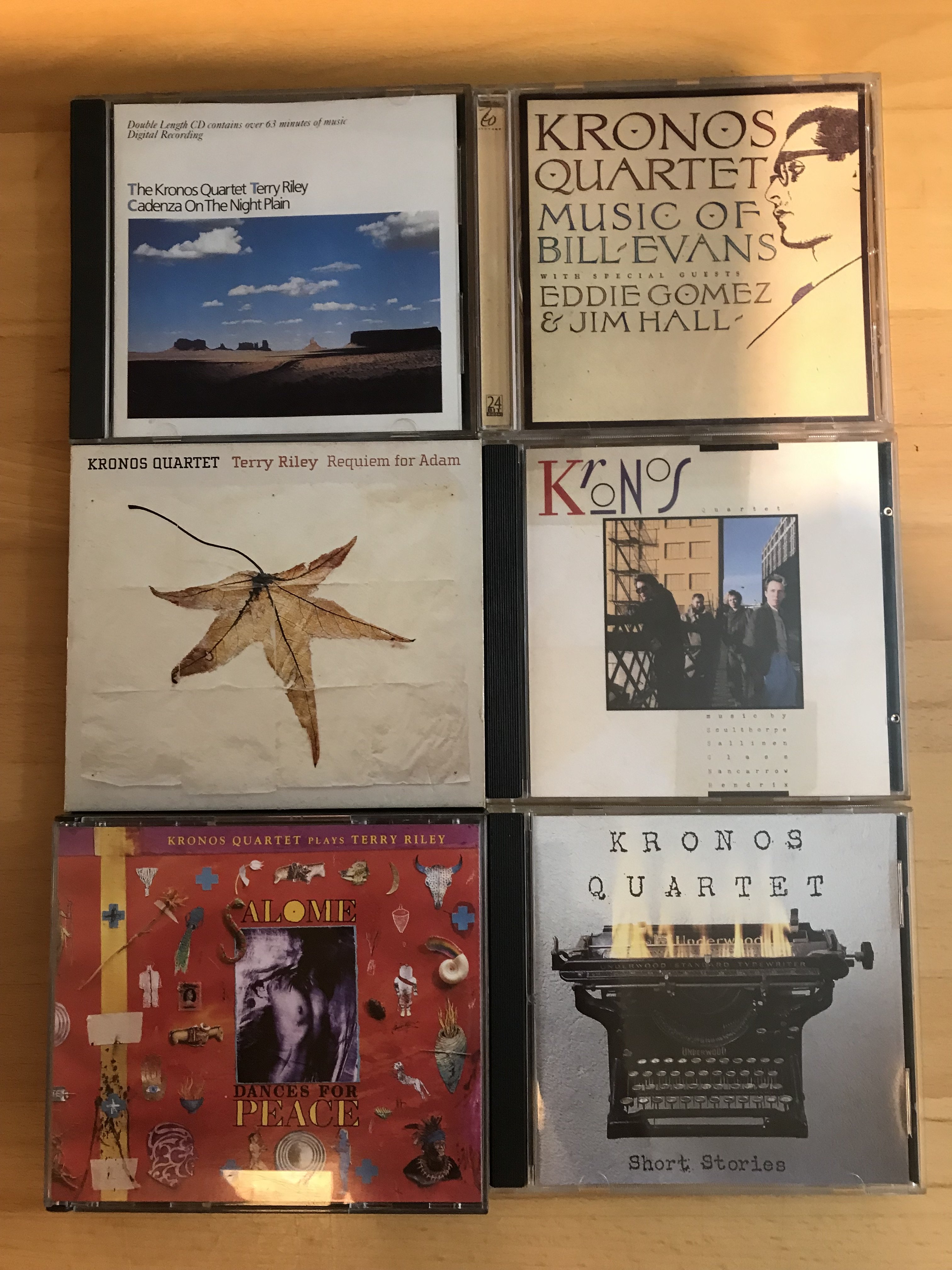 Kronos Quartet CDs x 6