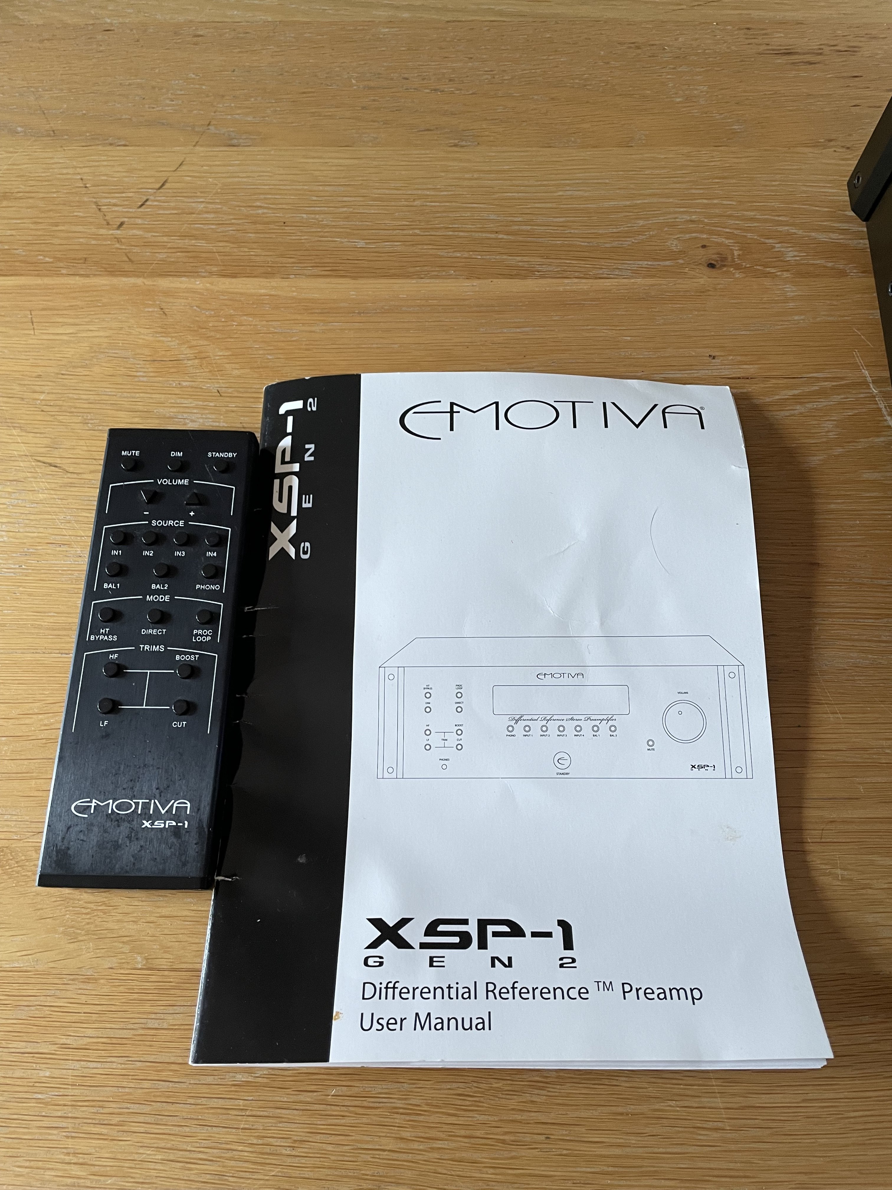 Emotiva XSP1 Gen 2 Differential Reference Preamplifier