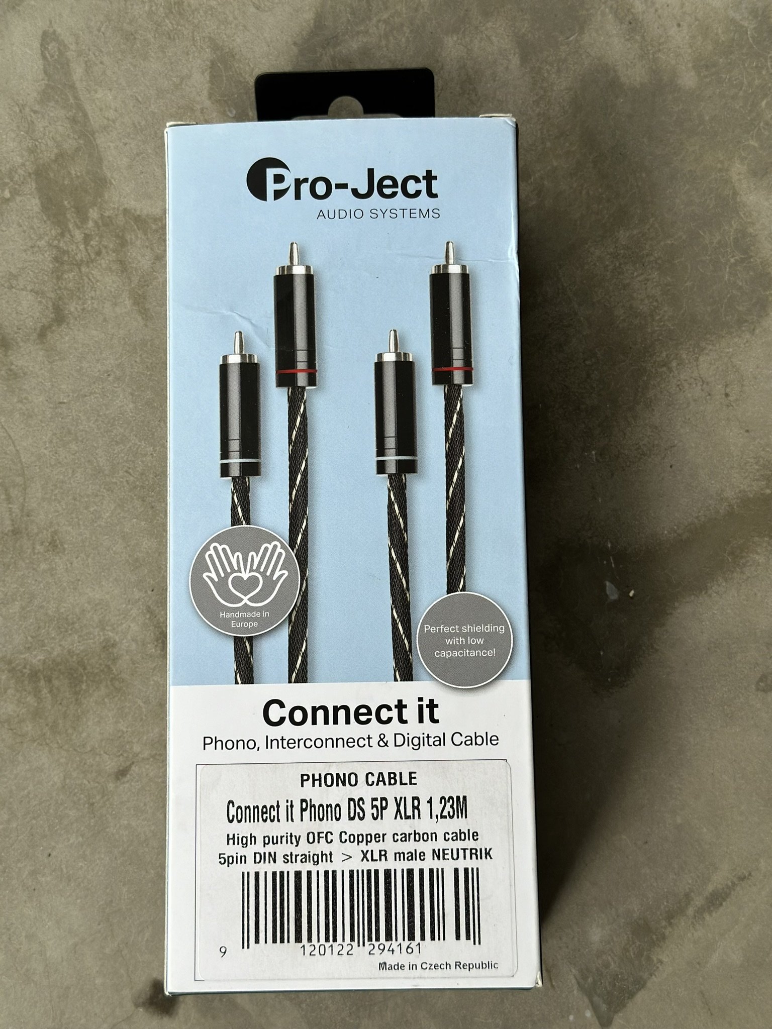 Pro-Ject Connect it Phono DS RCA > Mini XLR