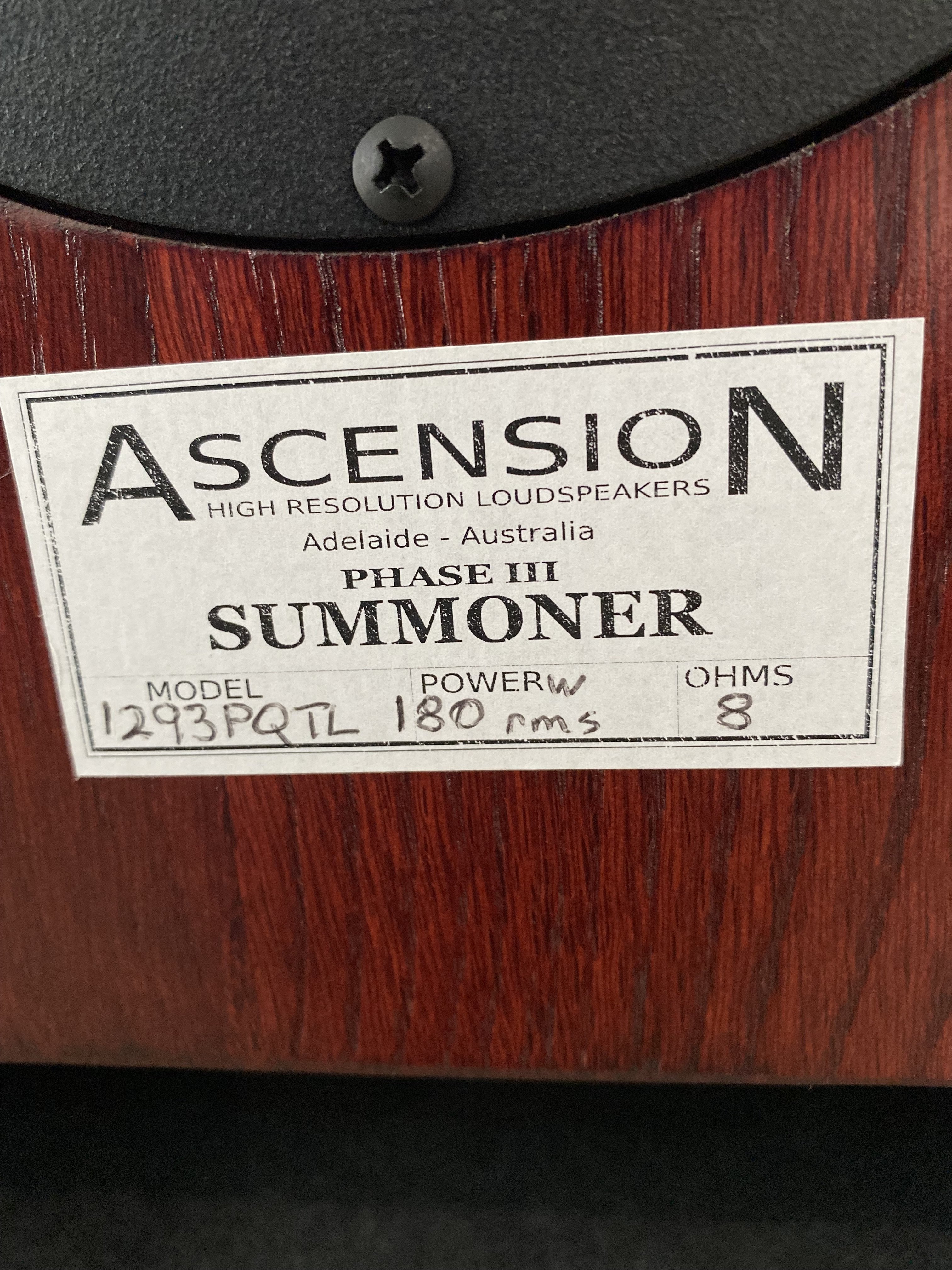 Adelaide Speakers - Ascension Summoner Pair