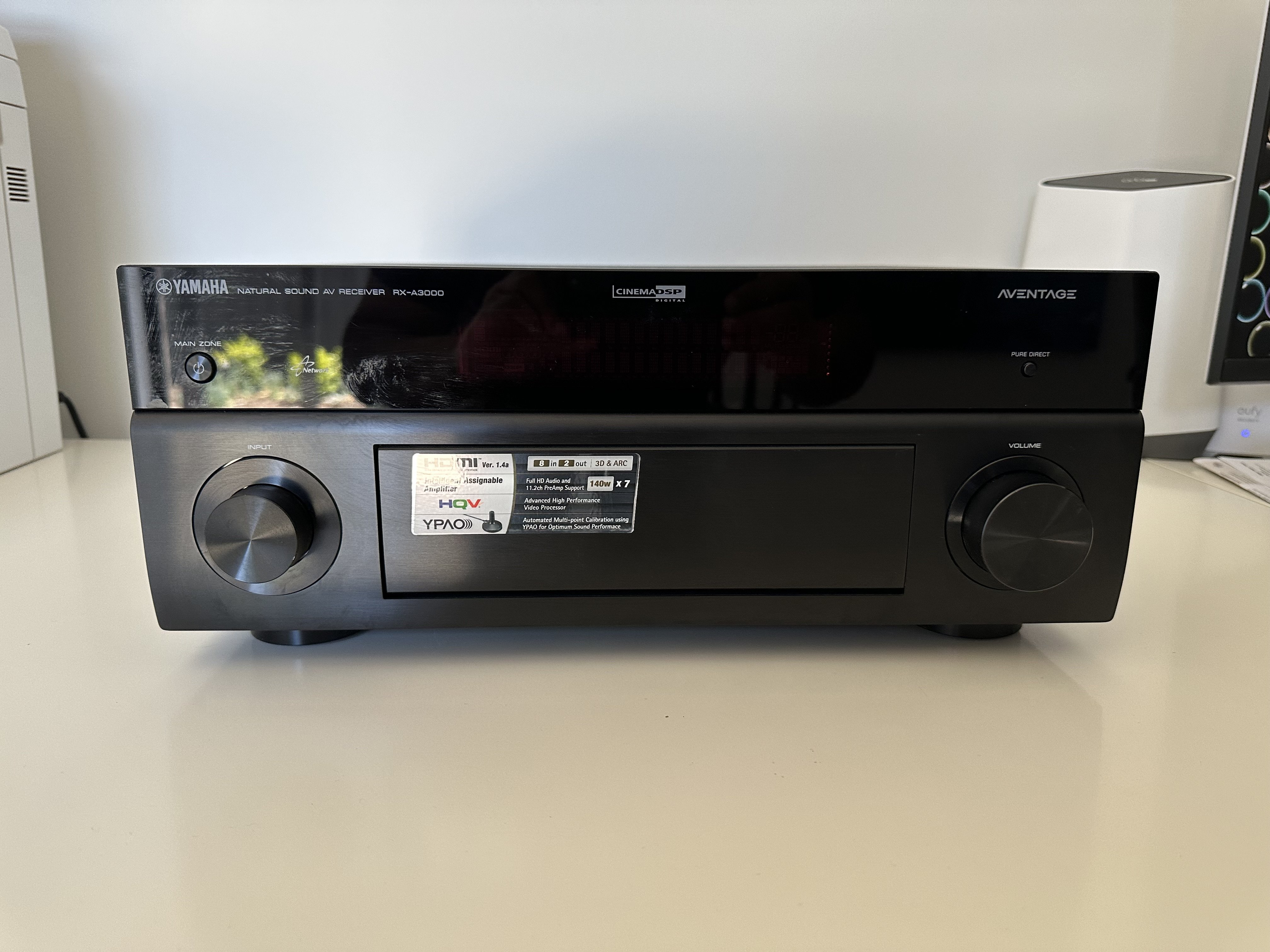 Yamaha Aventage RXA3000 11.2 networking AV receiver ﻿ Stereo, Home