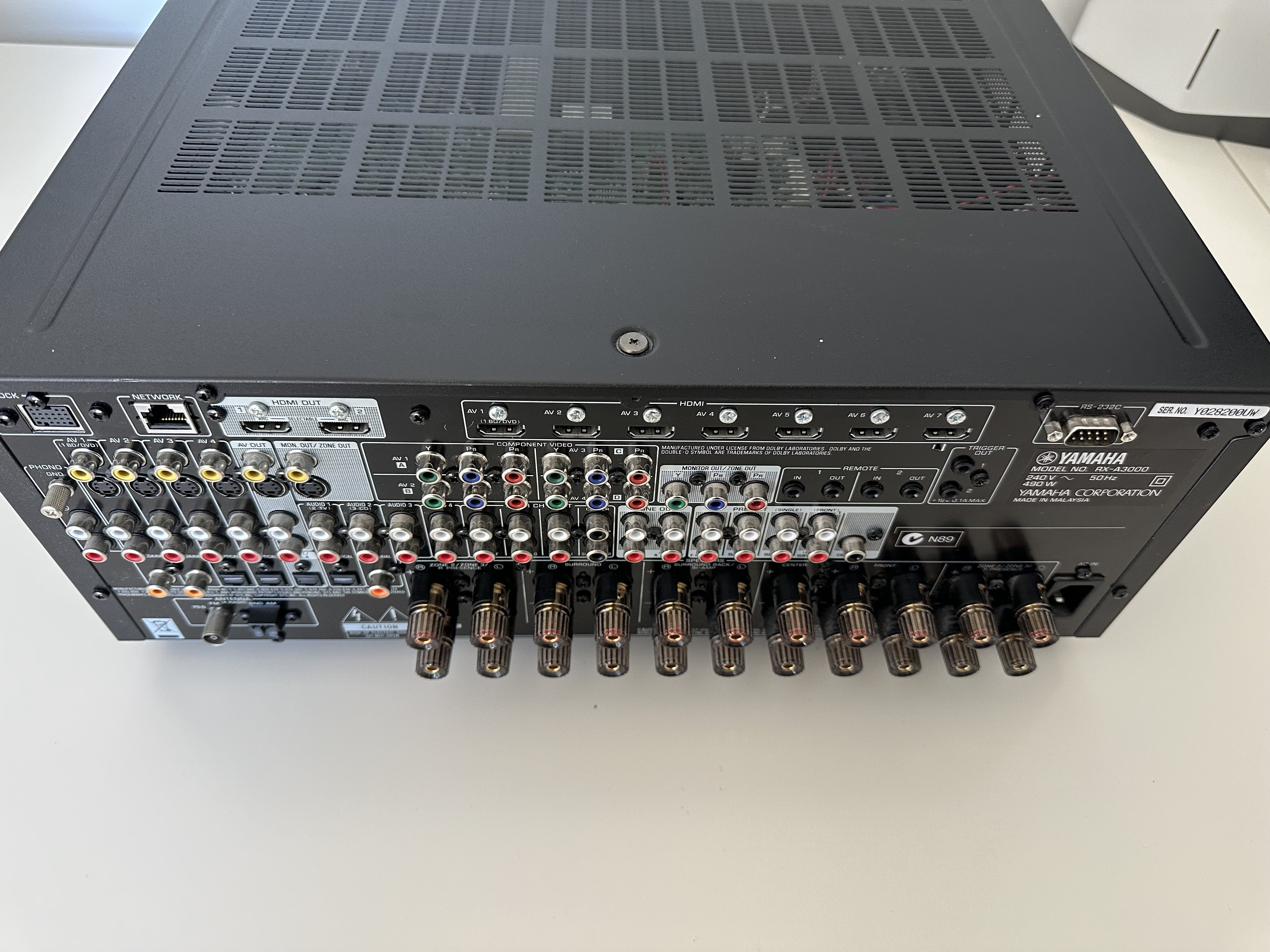 Yamaha Aventage RXA3000 11.2 networking AV receiver ﻿ Stereo, Home