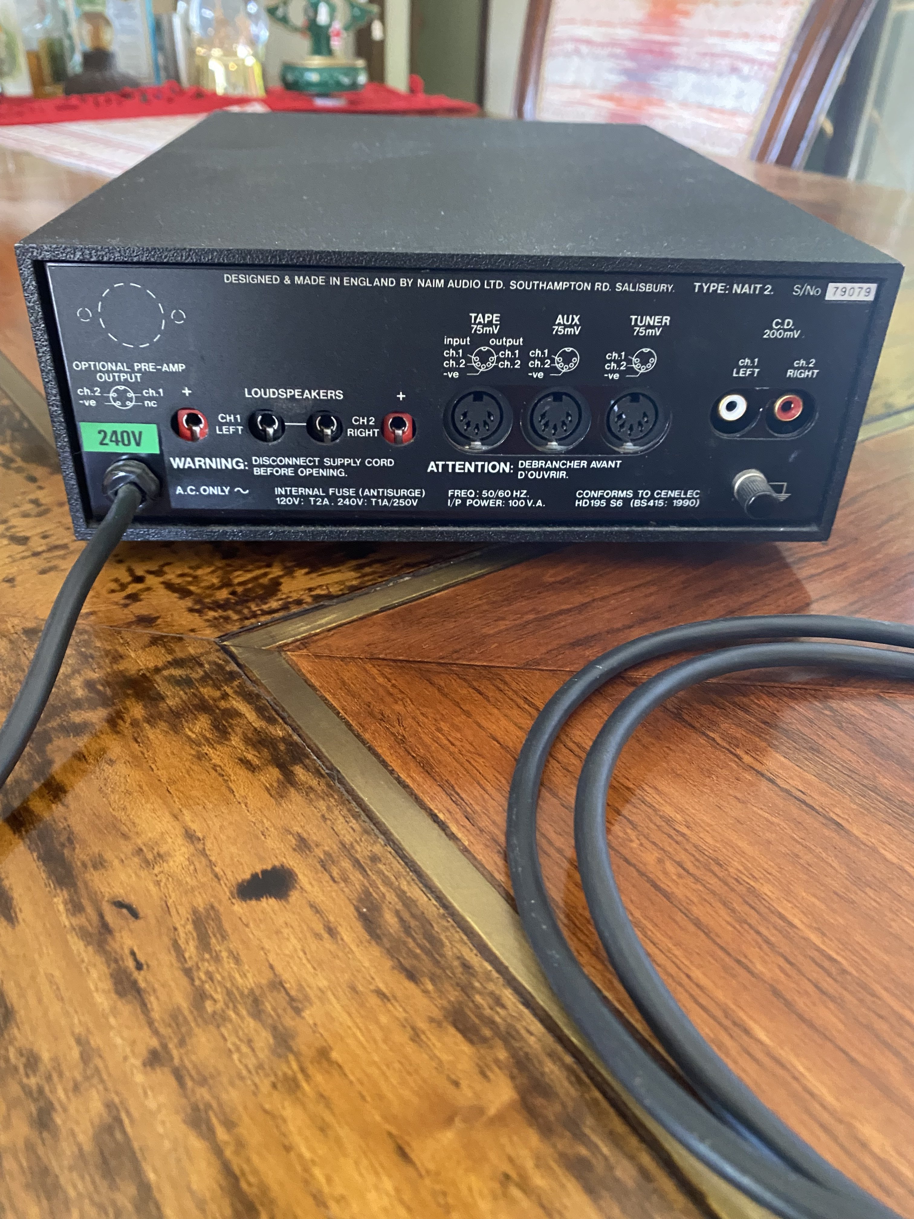 Naim Nait 2 olive intergrated amplifier - Stereo, Home