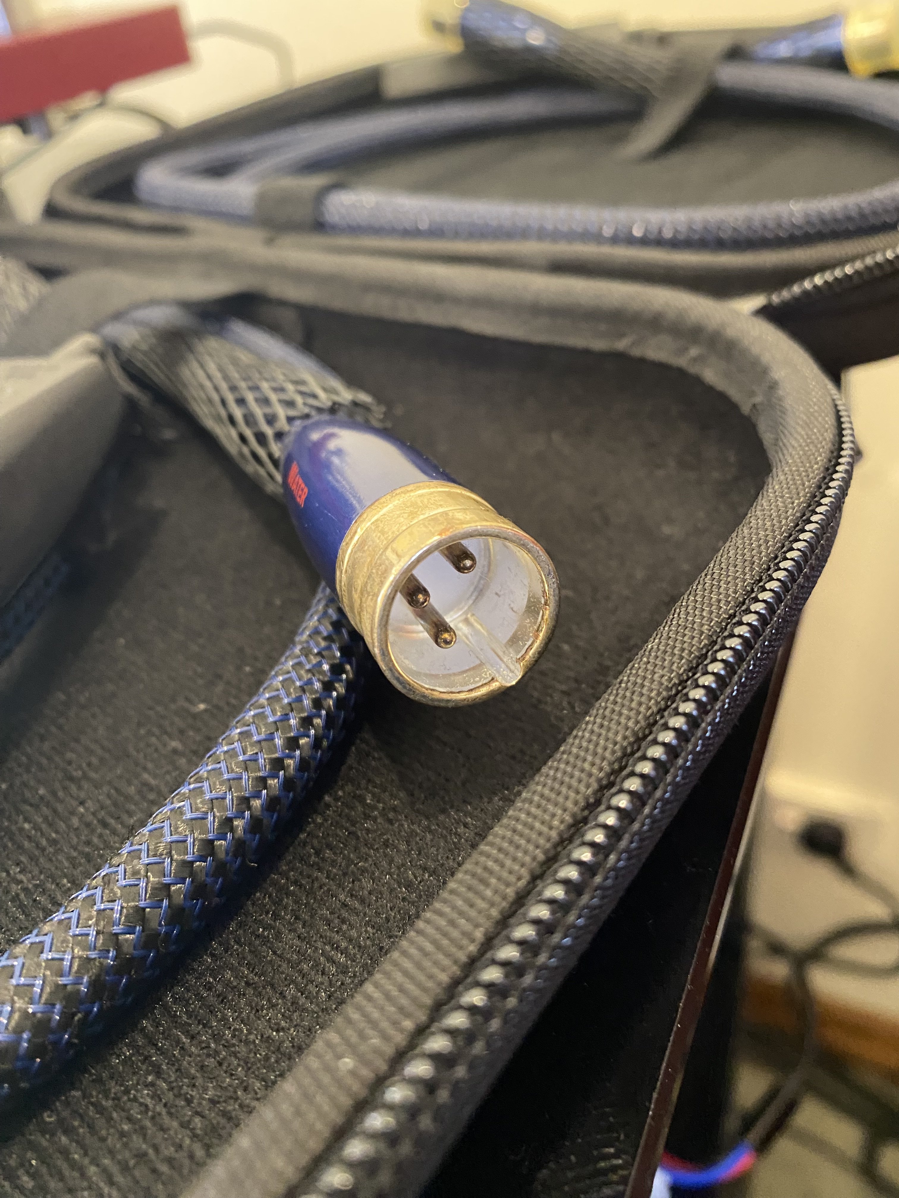 AudioQuest Water XLR To XLR Analog Interconnect Cable ﻿ Stereo, Home