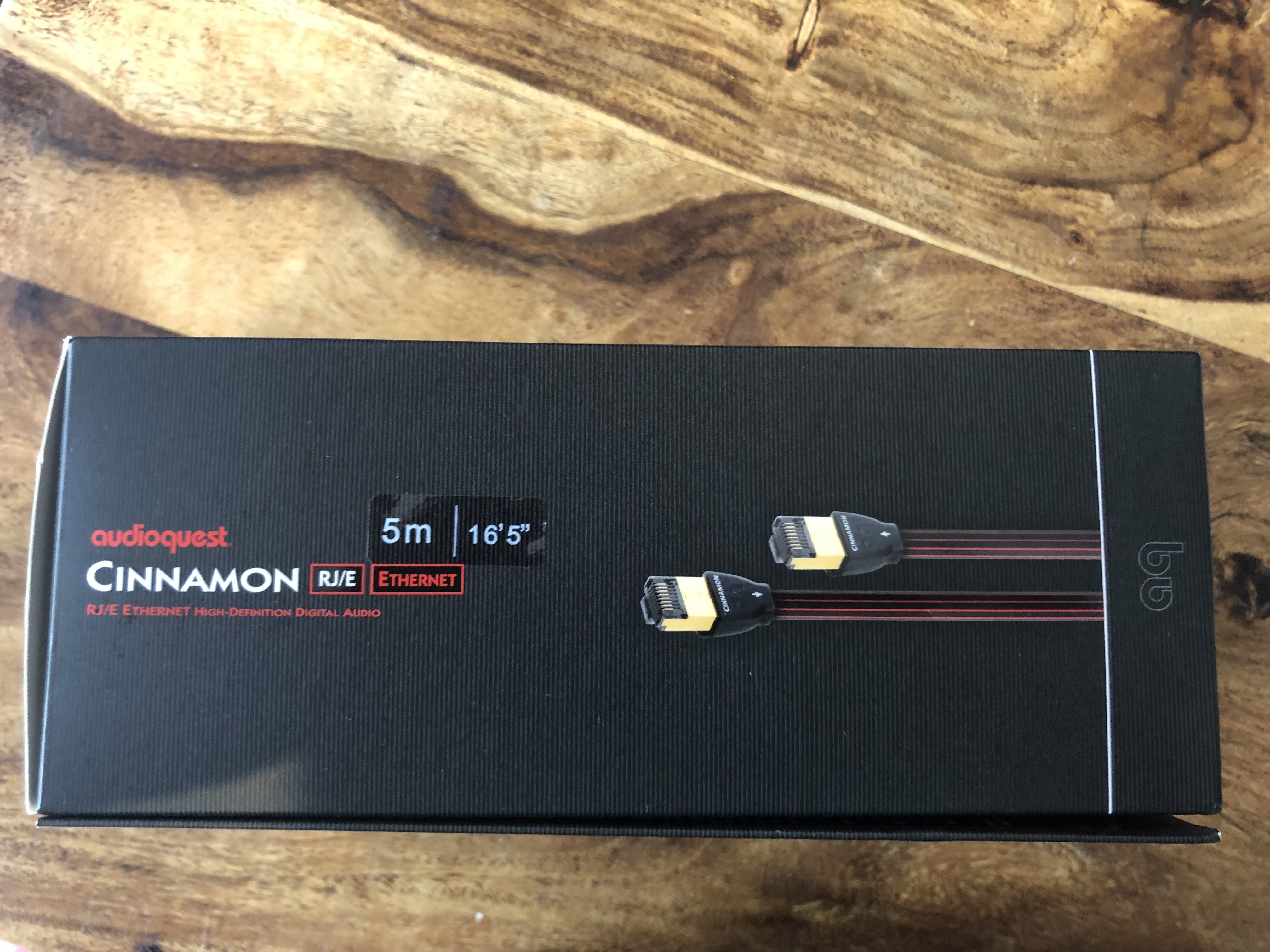 Audioquest Cinnamon Cat7 Ethernet Cable 5 Metre
