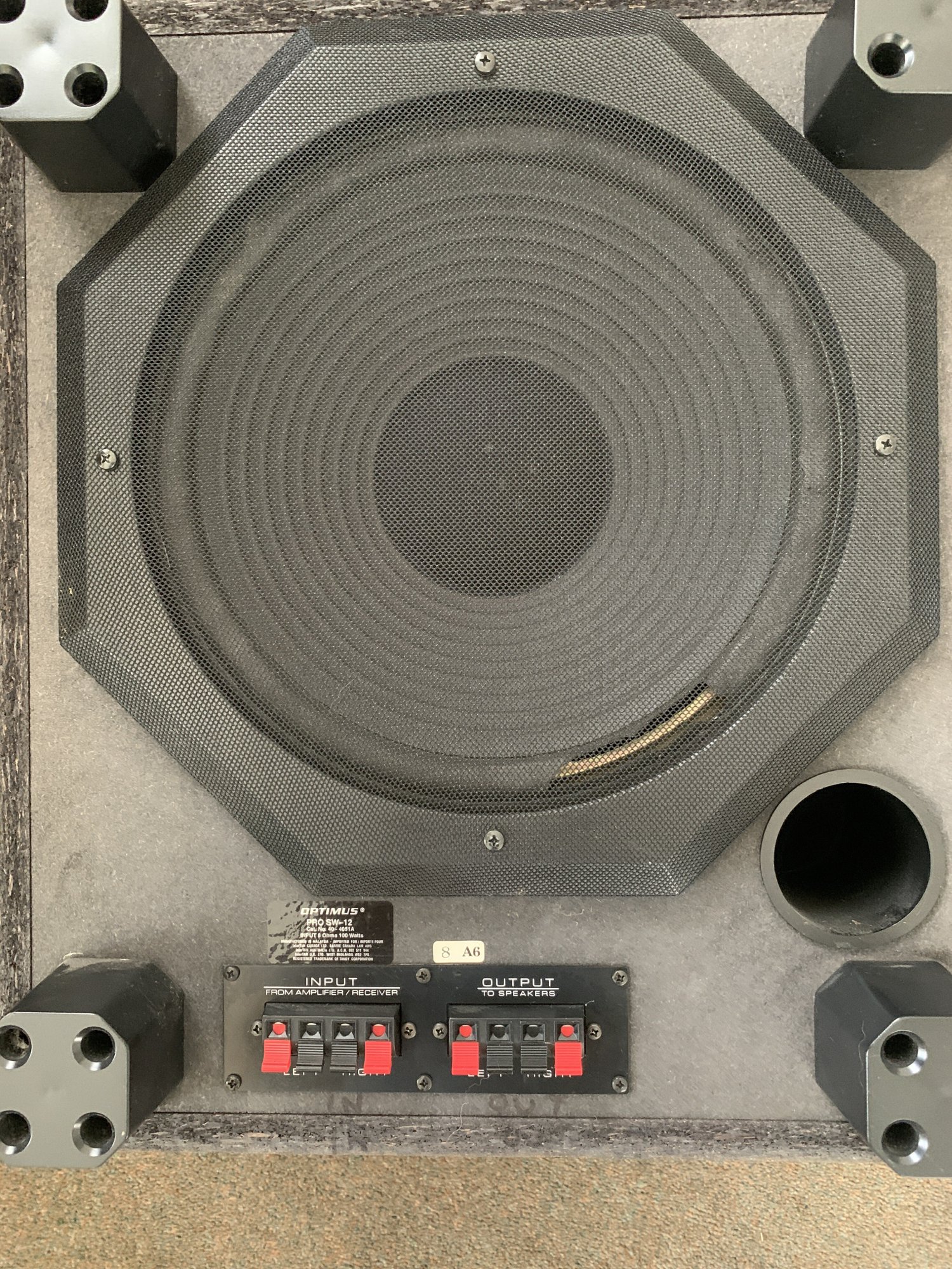 TAKEN: Optumus Pro SW12 passive sub |﻿ Pay it Forward | Giveaways