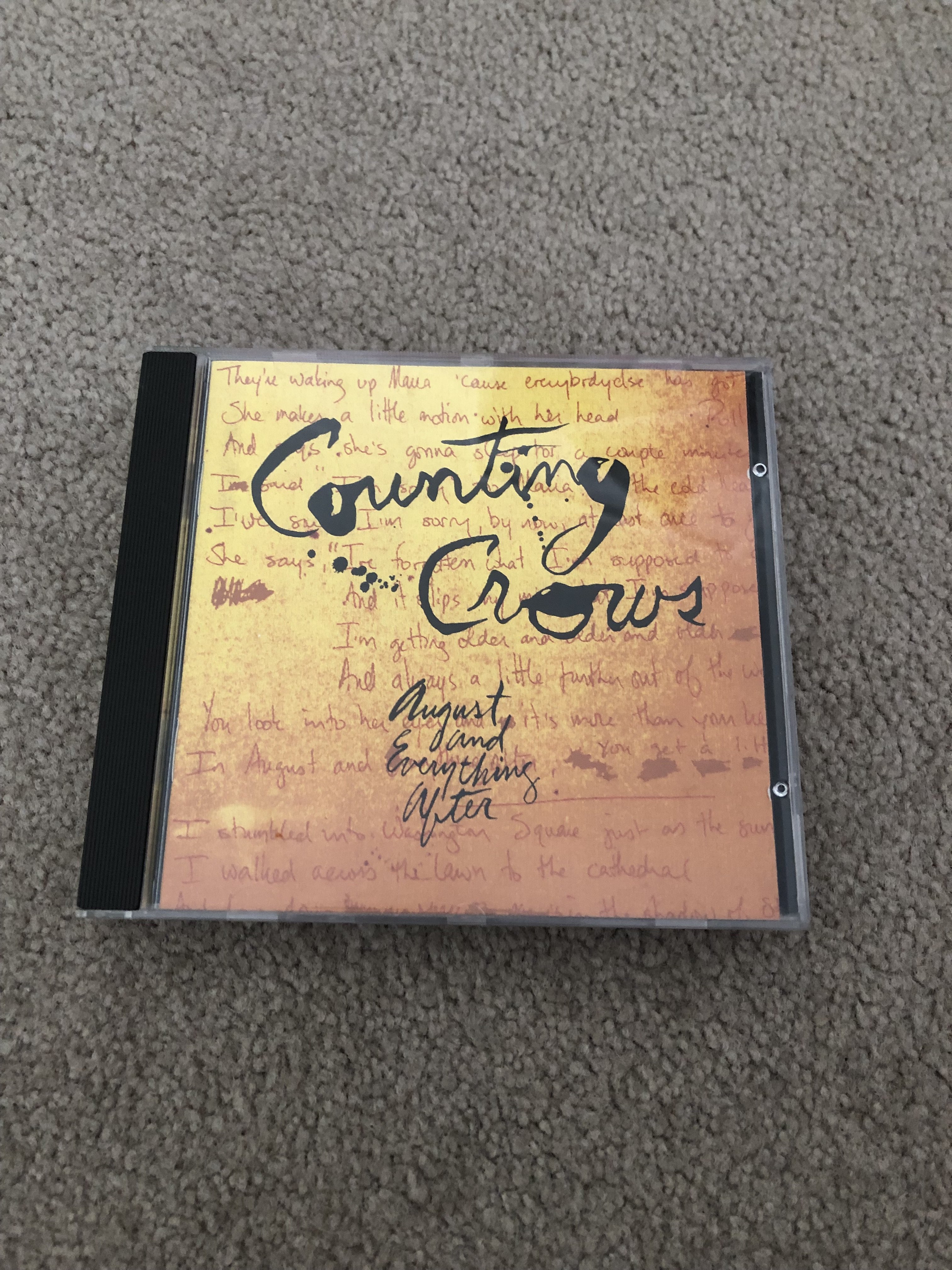 Counting Crows - August and Everything After CD