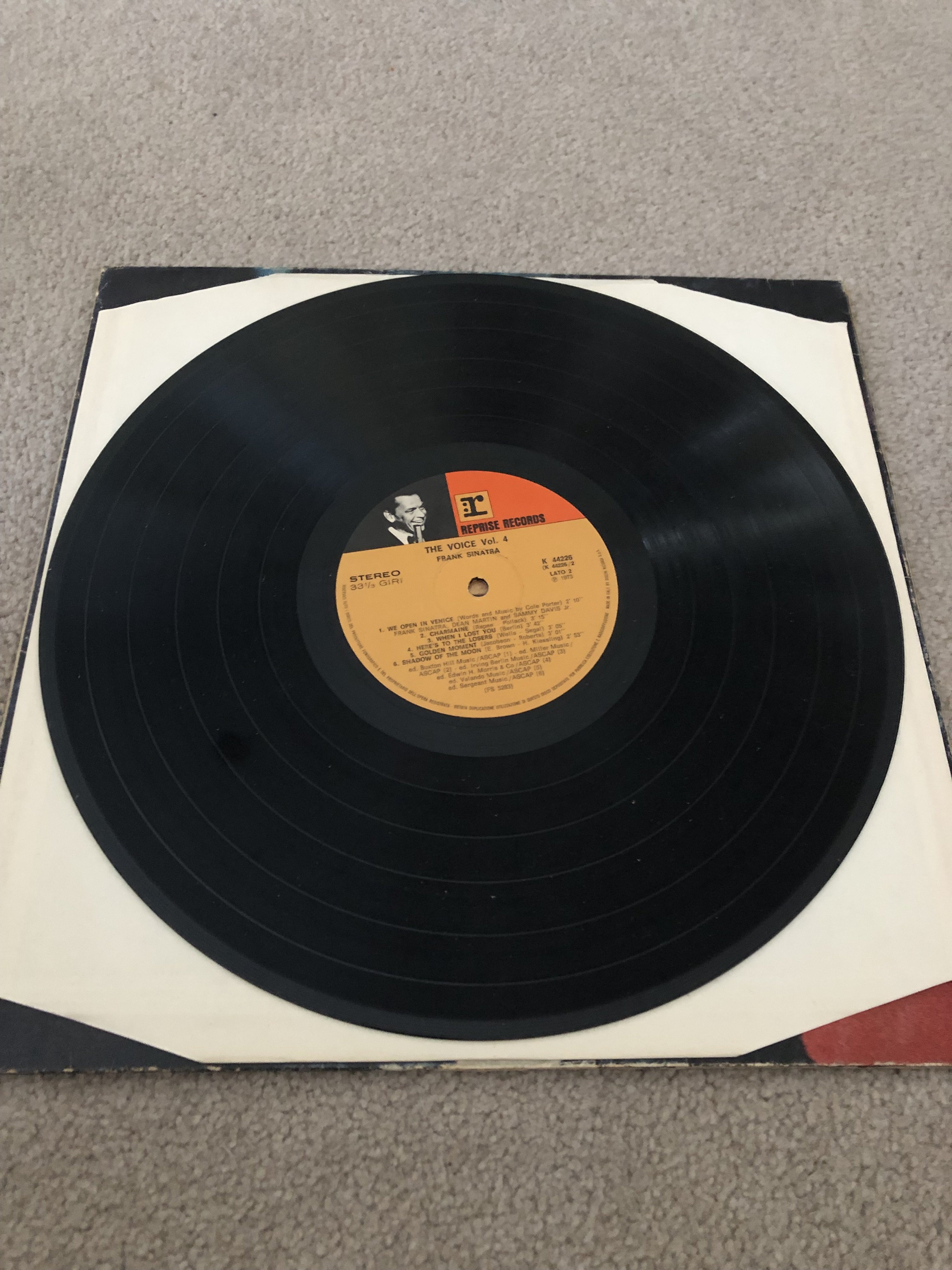 Frank Sinatra - The Voice vol.4 LP Vinyl Record