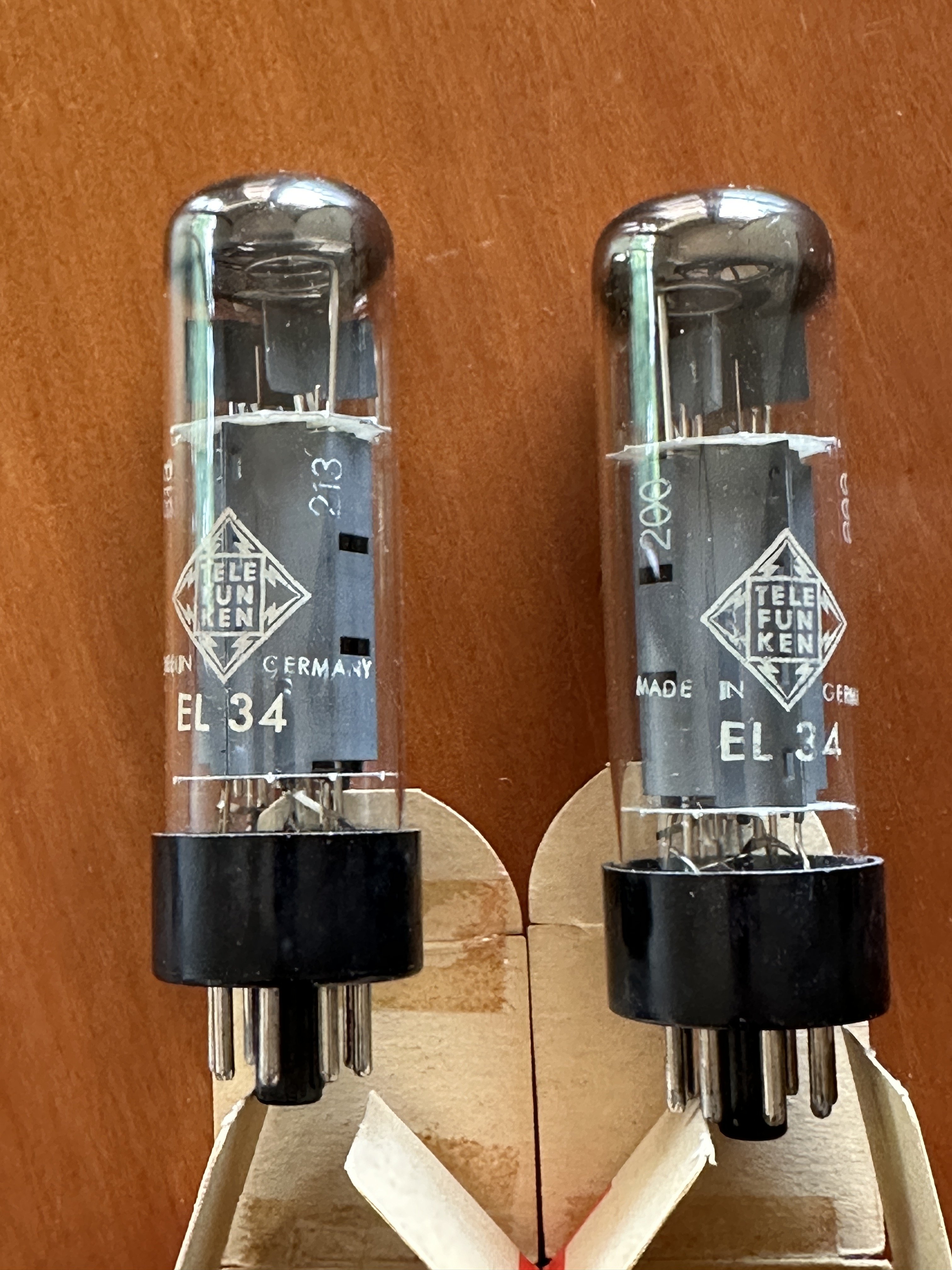 Telefunken EL34 tubes ﻿ HiFi and Cinema Cables & Accessories