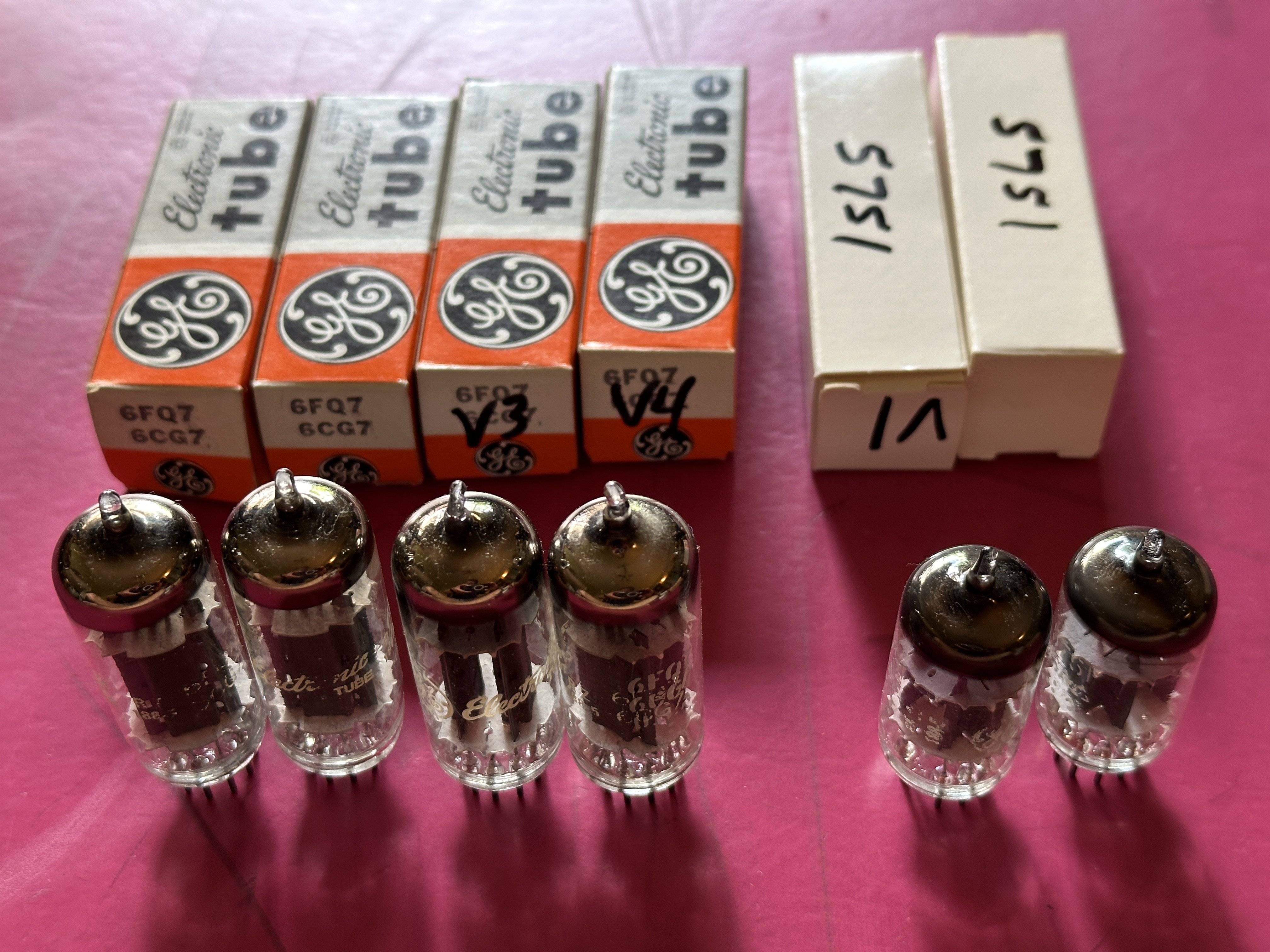 Soviet 6550 WA + GE6FQ7 + GE5751