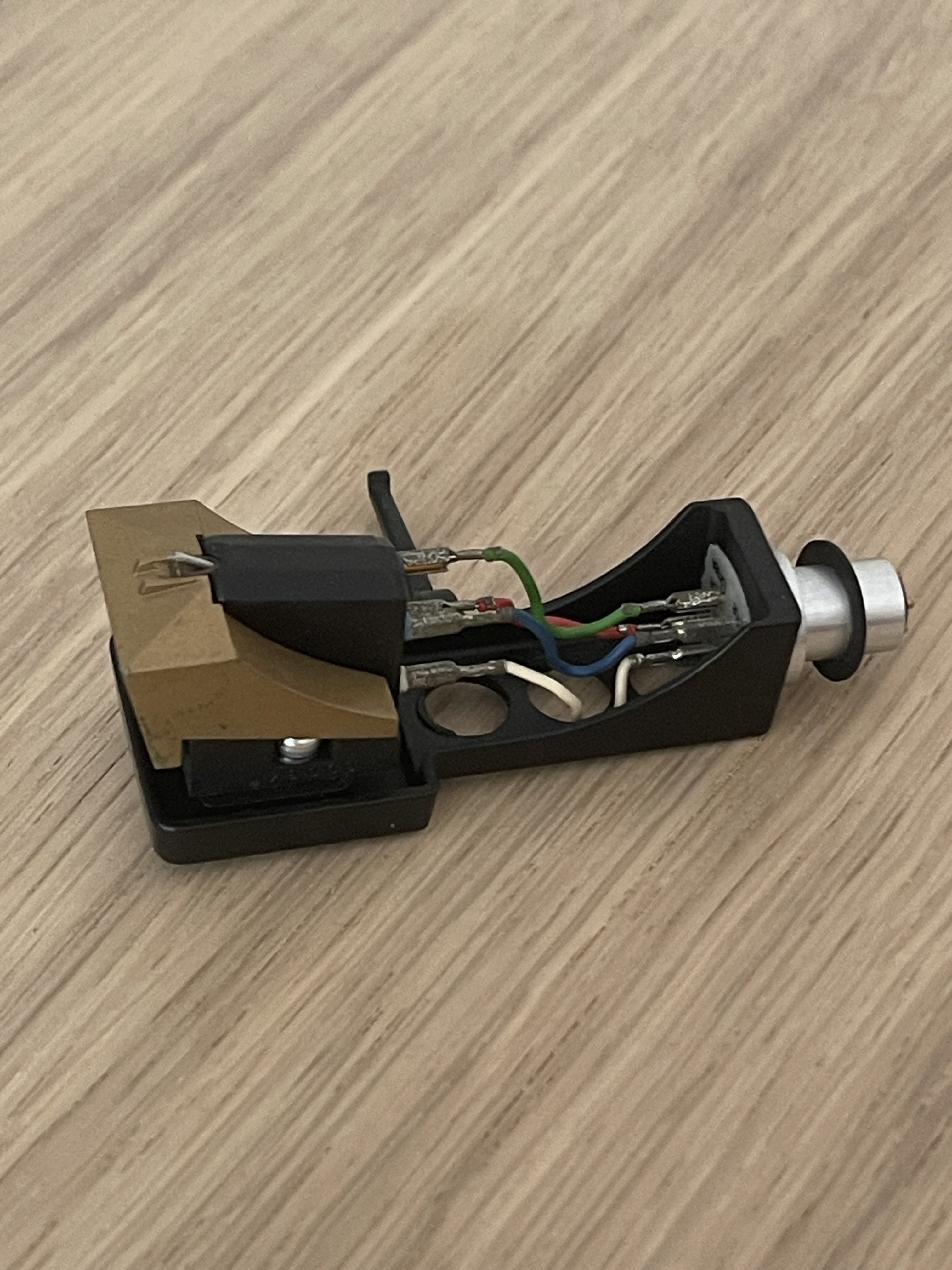 Technics 205C-IIL Vintage Headshell with Cart and Jico Stylu