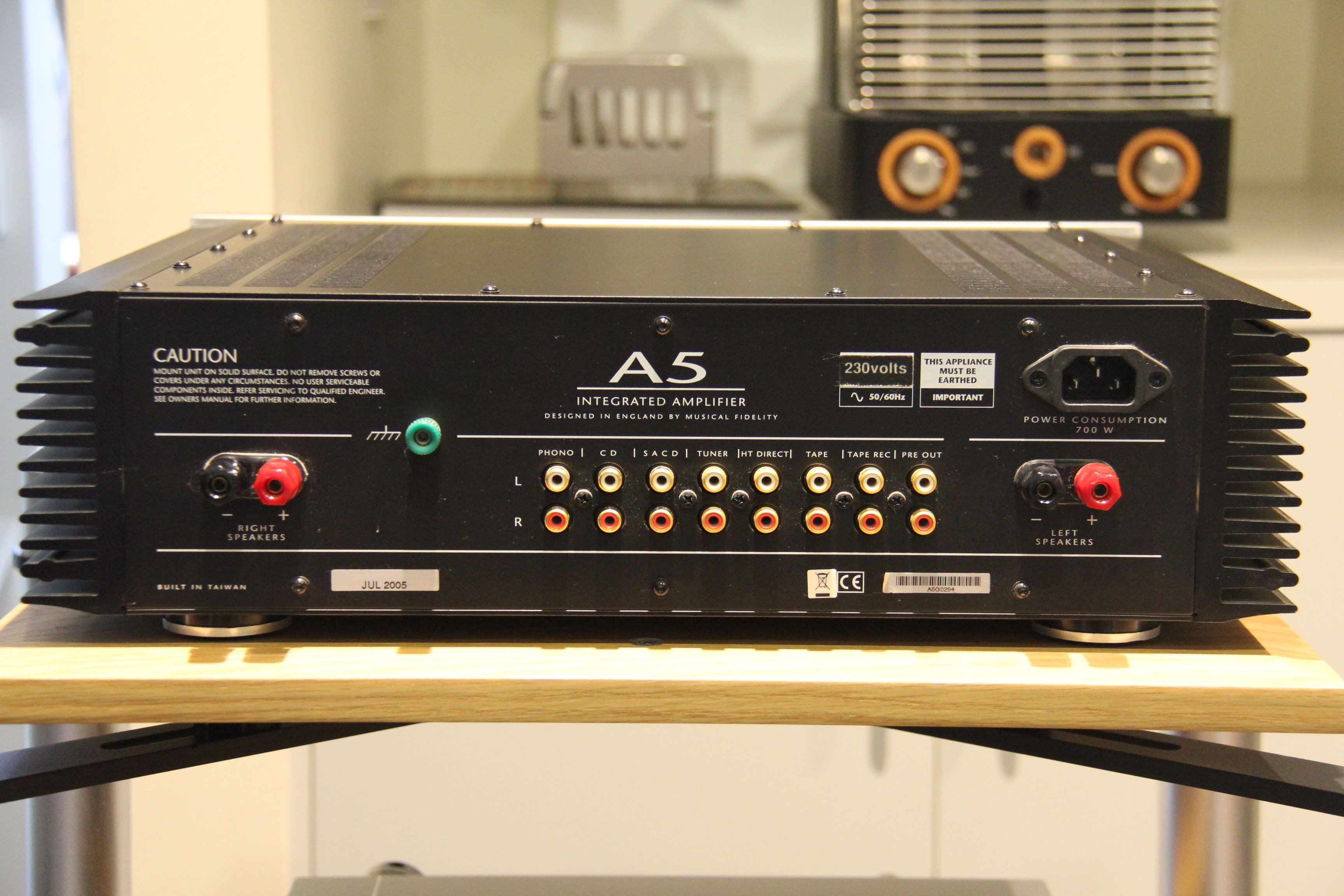 Musical Fidelity A5 Integrated Amplifier