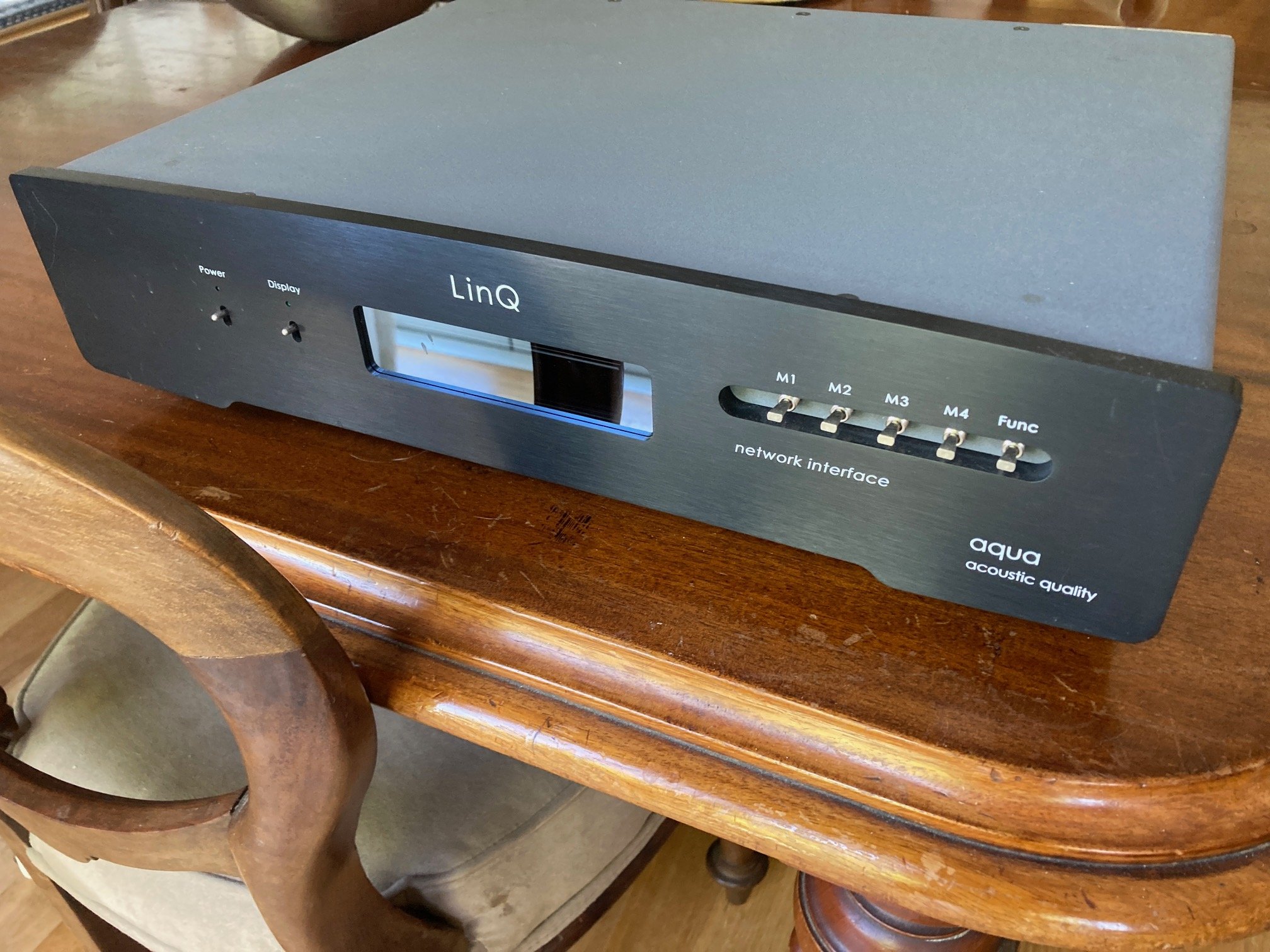 Aqua Acoustics Linq streamer digital transport.