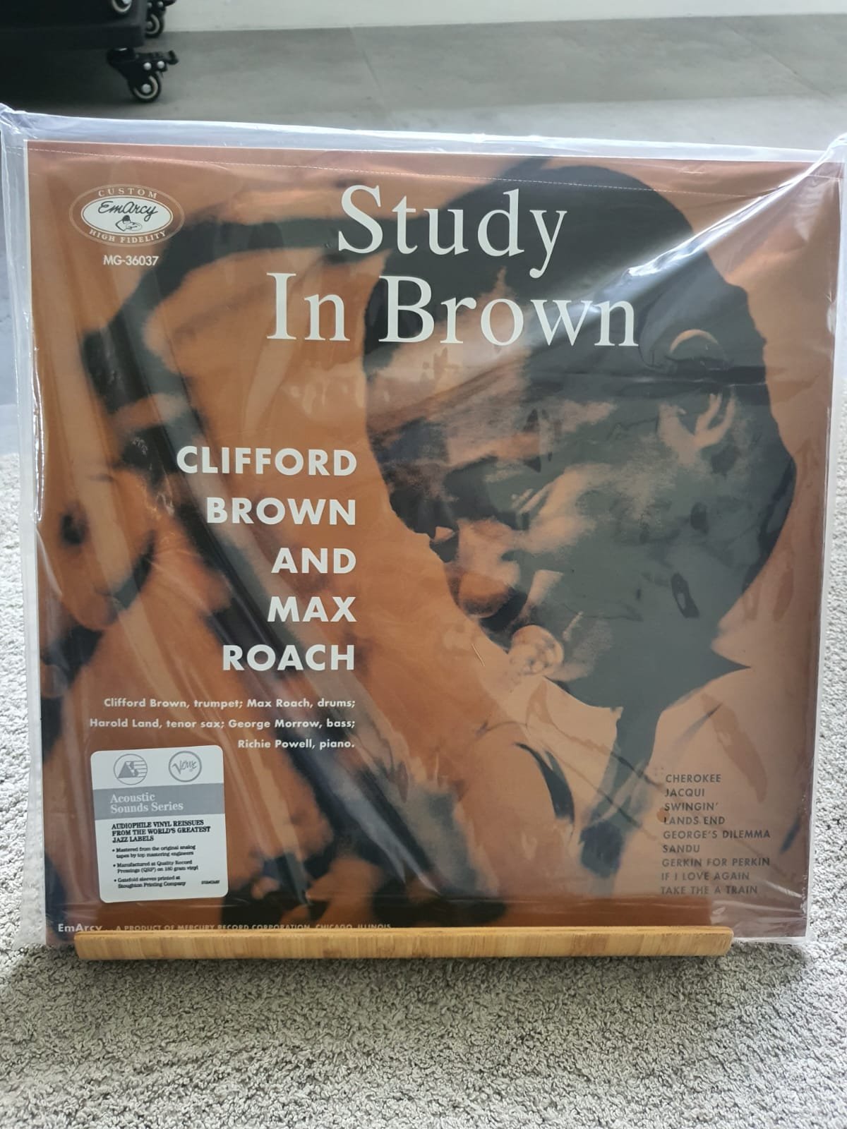 Clifford Brown - Study In Brown (Verve Acoustic ) LP