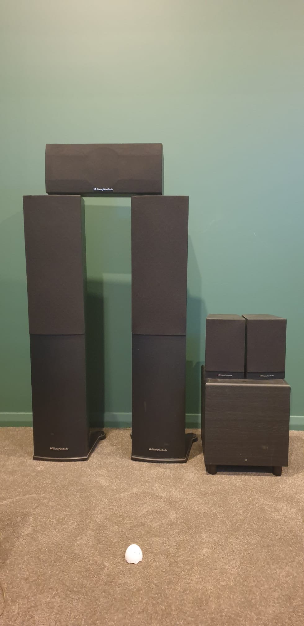 Wharfedale Crystal CR30 5.1 Speaker setup