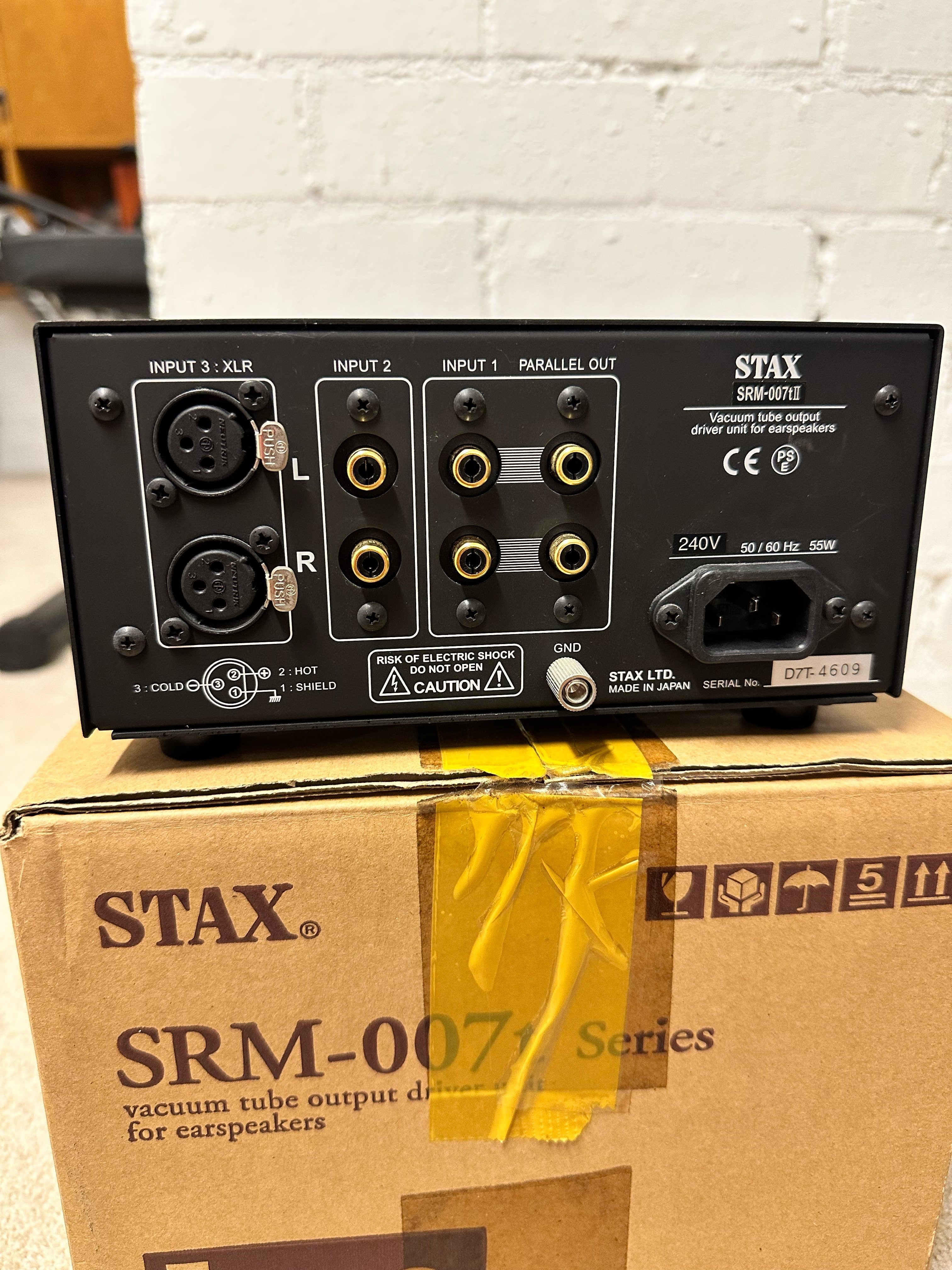 STAX SRM-007tII Electrostatic Headphone Amp - Stereo, Home Cinema