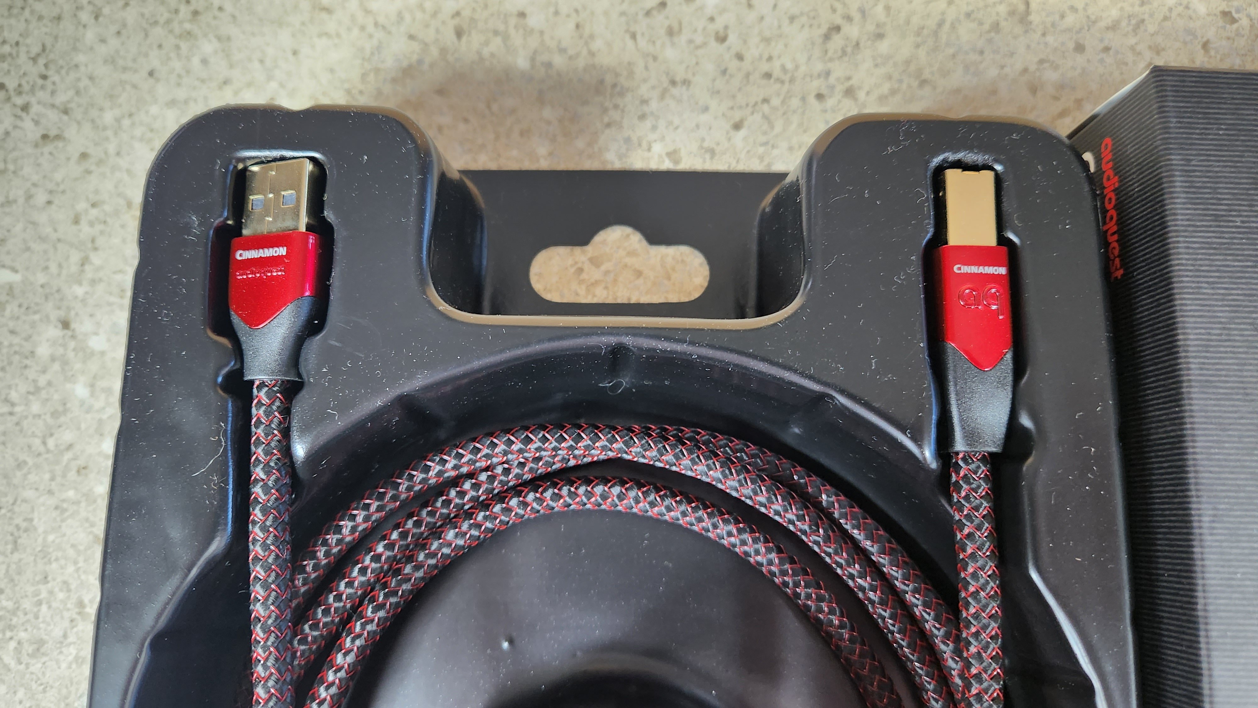 AudioQuest Cinnamon USB Cable - 3 Meter High-Definition Audio A To B Cable