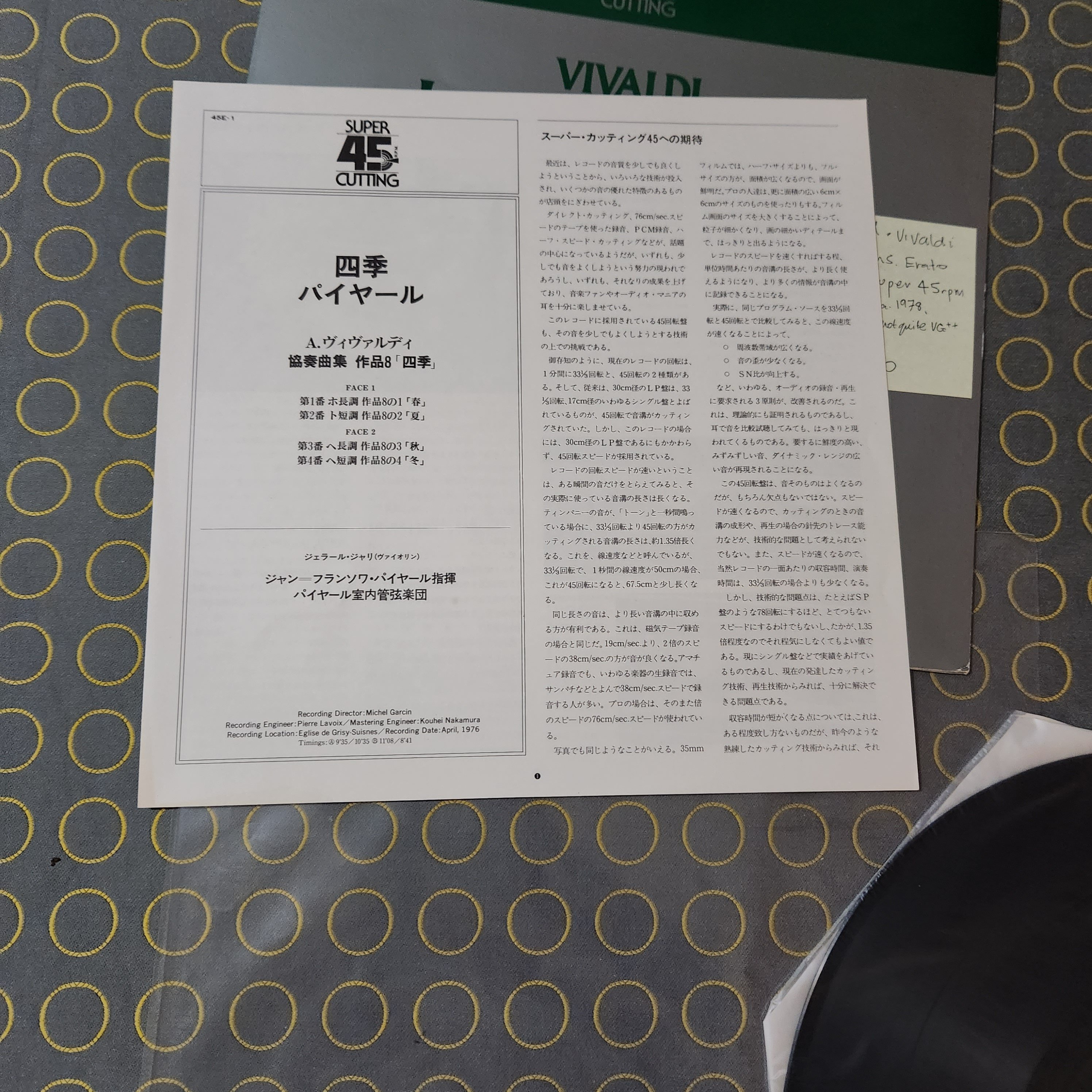 Paillard ○ Vivaldi the four seasons