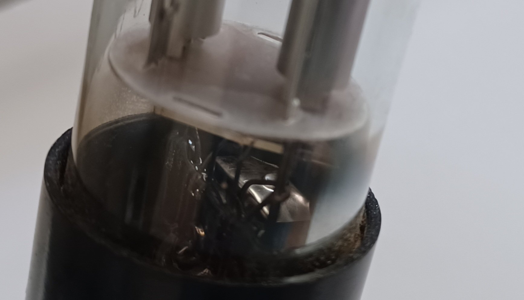 Adzam 6SL7 silver plate foil D getter