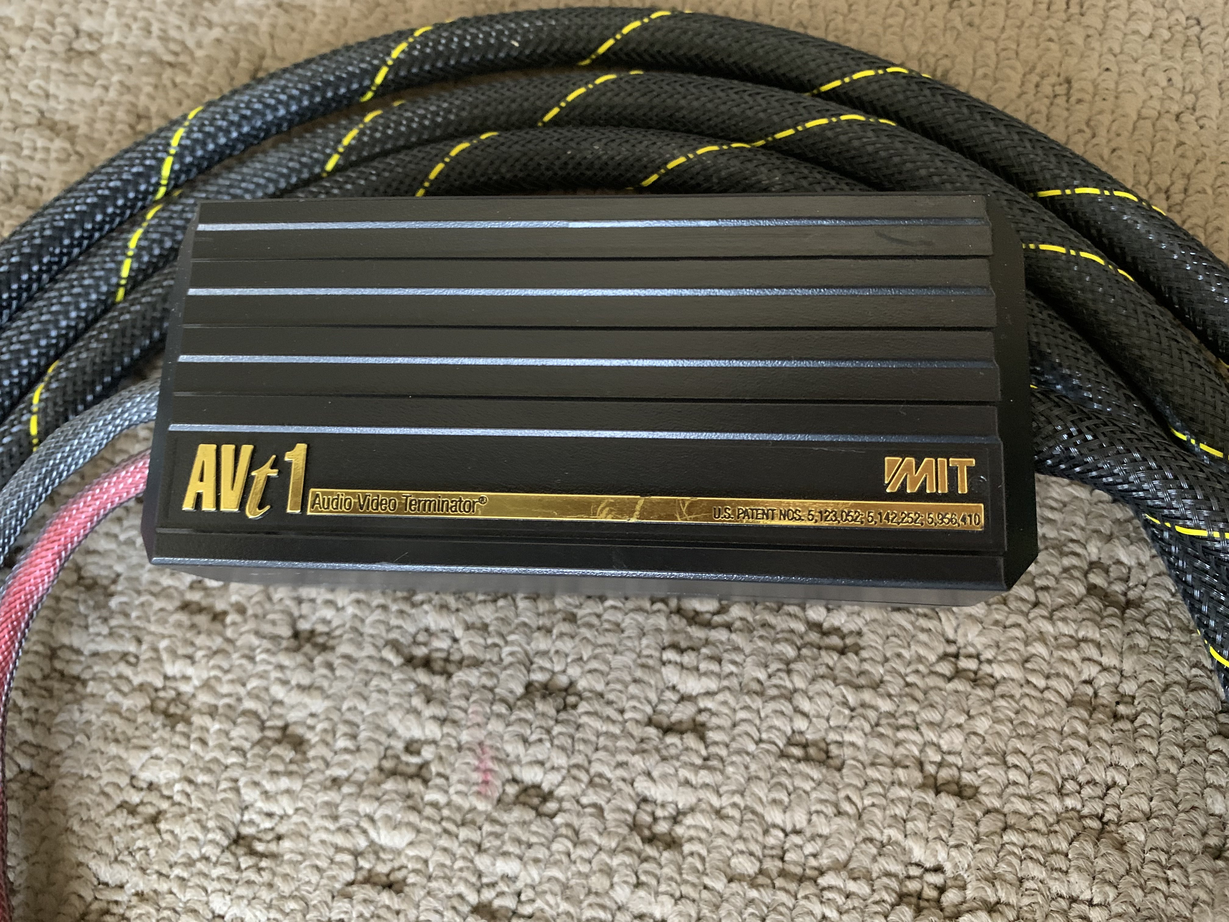 SOLD ELSEWHERE: MIT AVt1, AVt2 Speaker & AVt1 RCA Cables - Hi-Fi