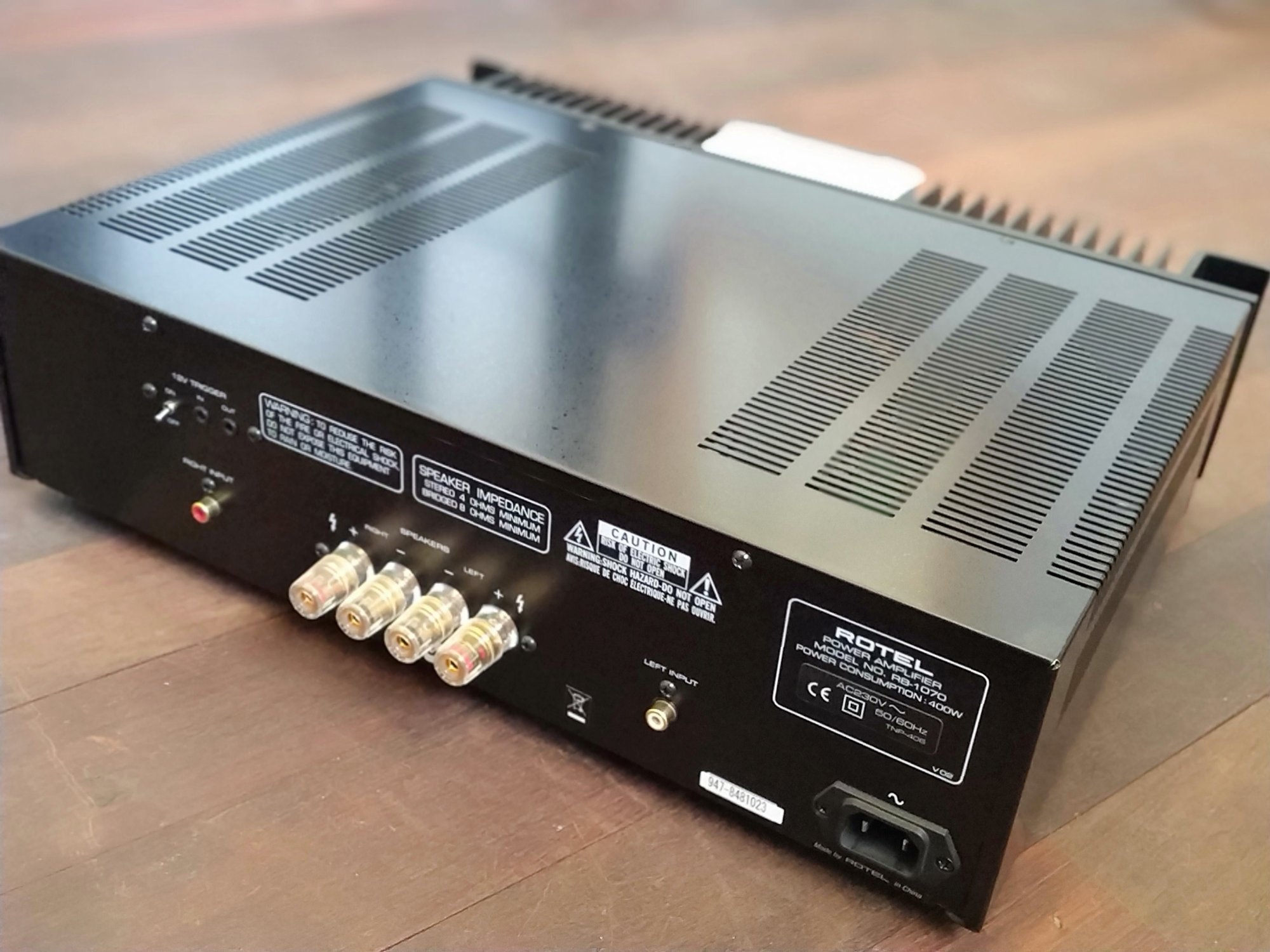 SOLD ELSEWHERE: Rotel RB-1070 power amplifier - Stereo, Home Cinema ...