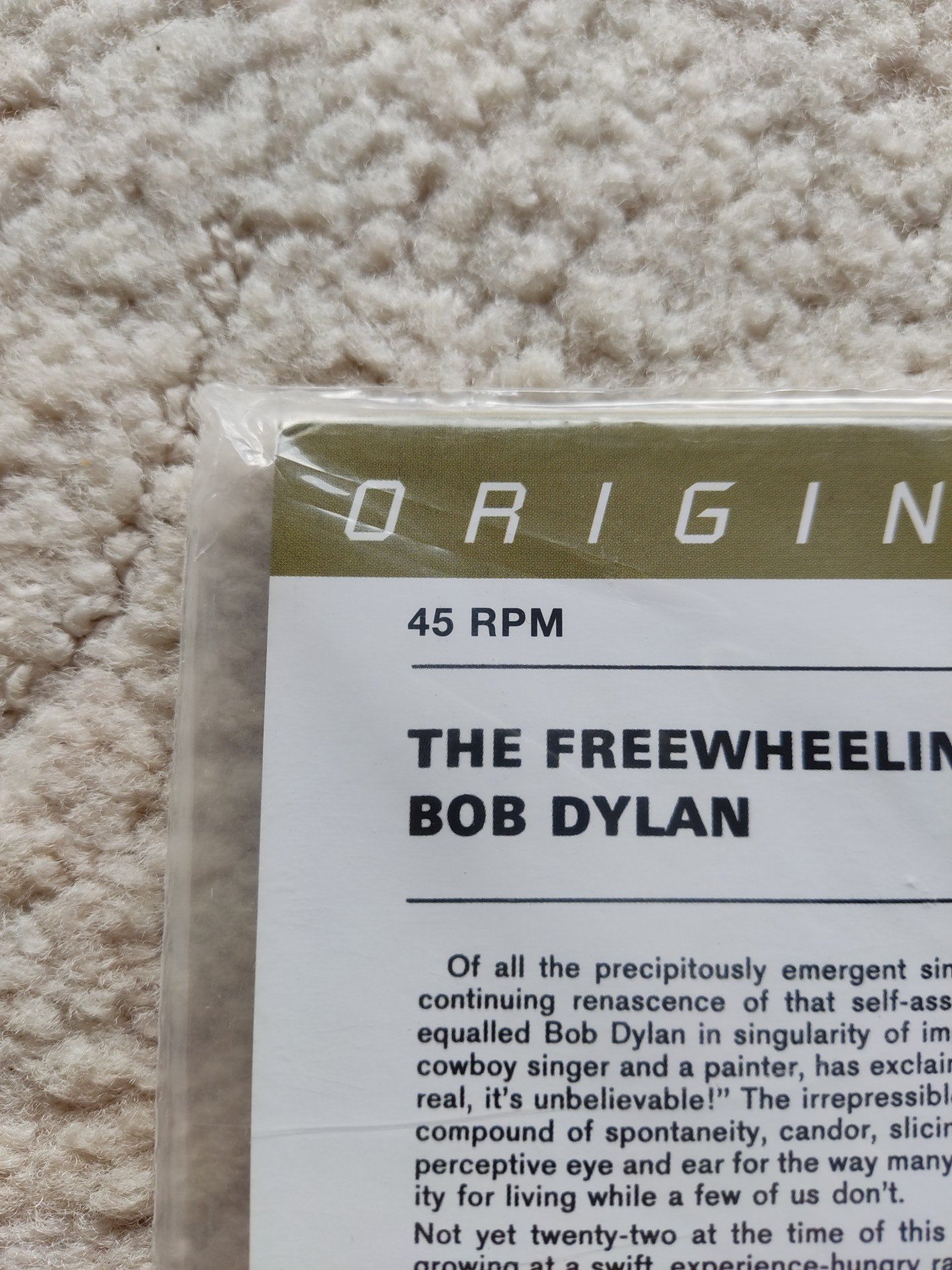 Bob Dylan - The Freewheelin' Bob Dylan MFSL 2x45rpm Vinyl