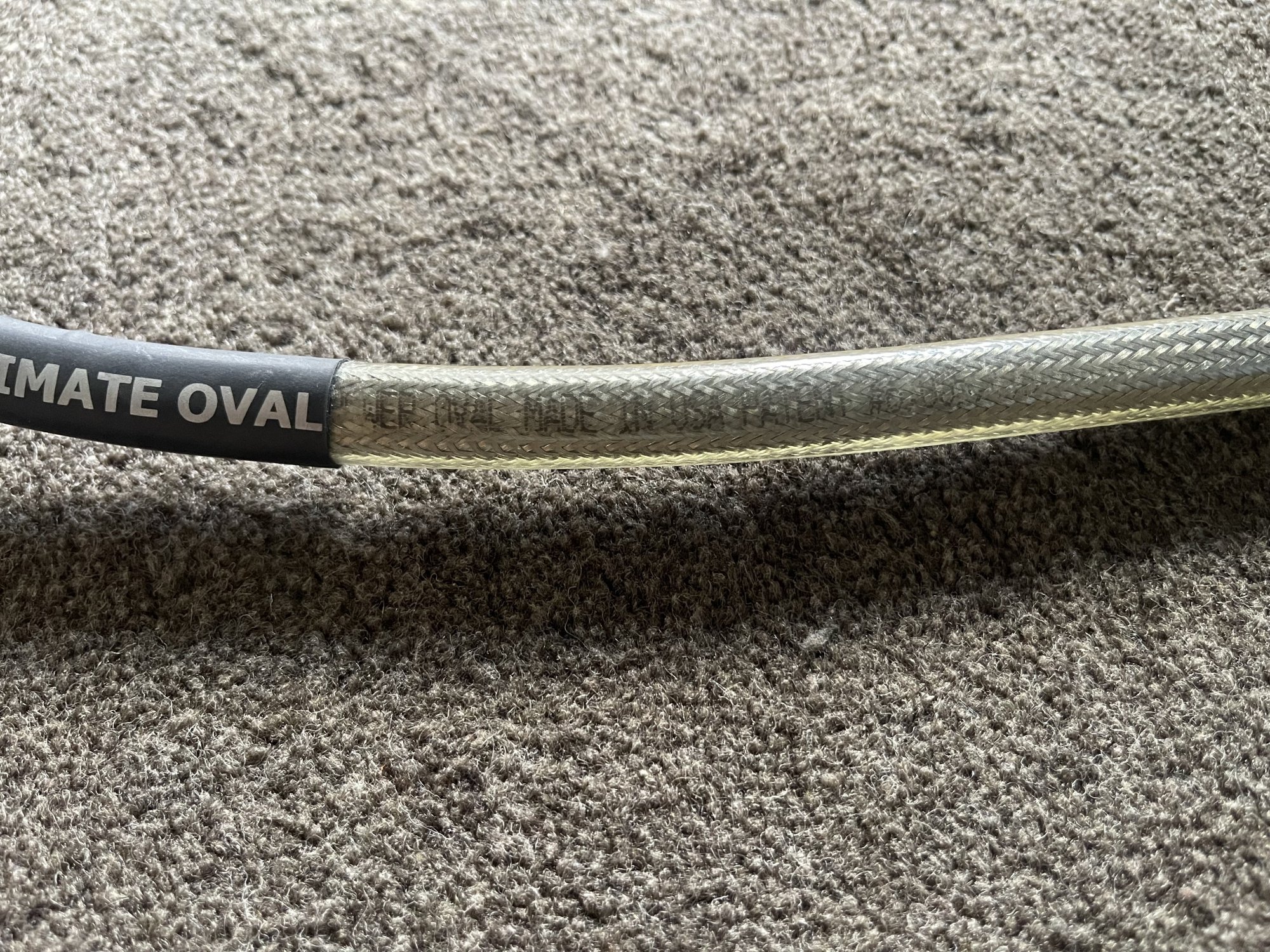 Analysis Plus Ultimate Oval Power Cable 83cm ﻿ HiFi and Cinema Cables