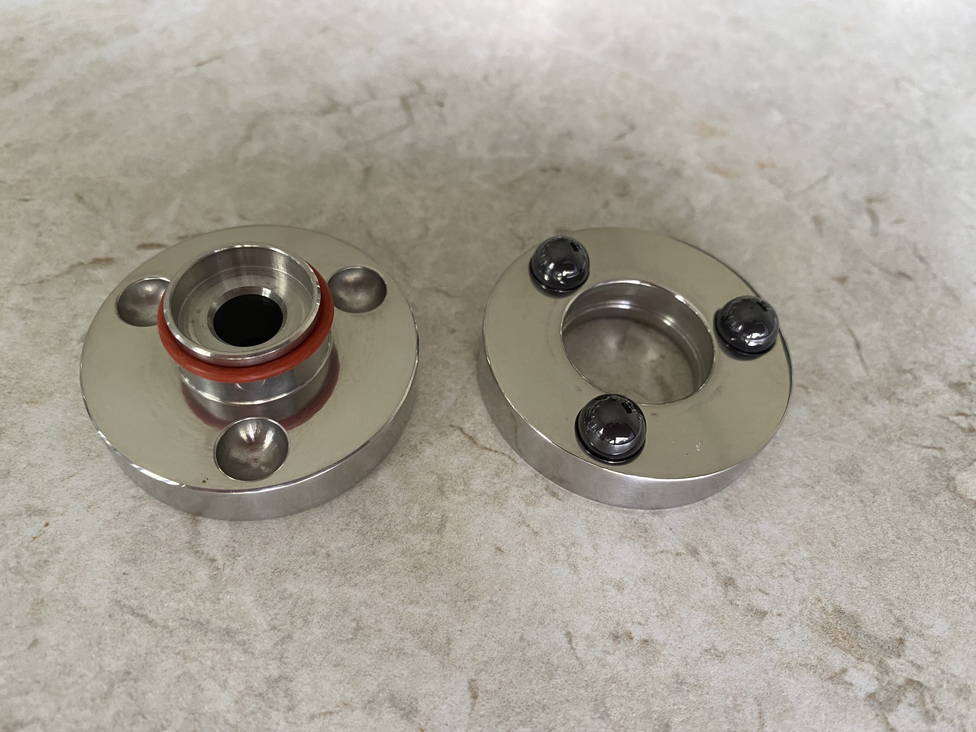 Stainless Steel Resonance and Vibration Isolation Footers