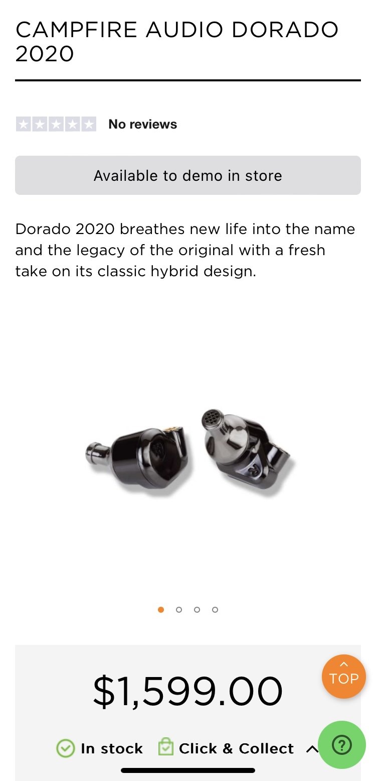 Campfire Audio Dorado 2020 IEM’s