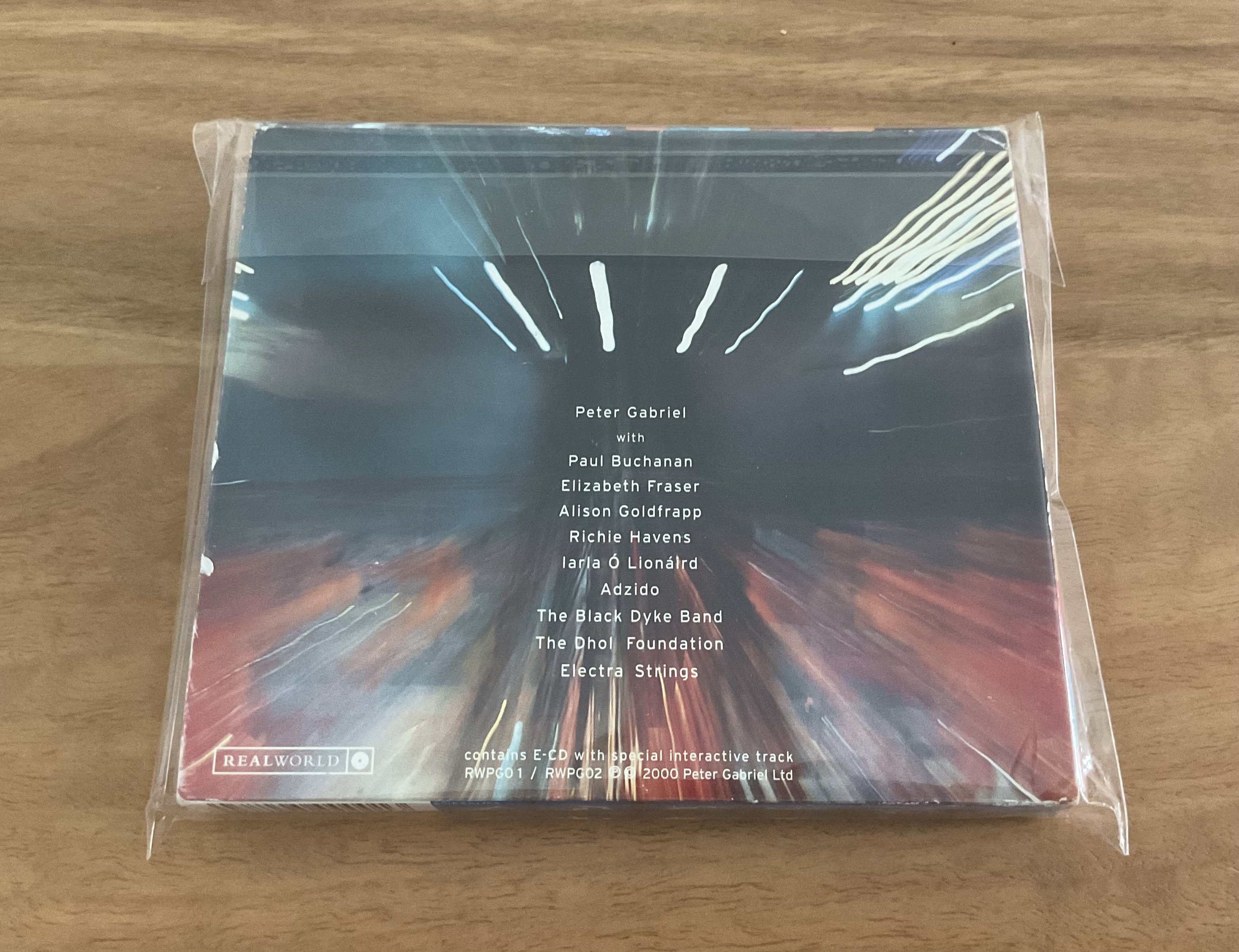 Peter Gabriel “OVO The Millennium Show” 2000 UK 2 CD + Comic