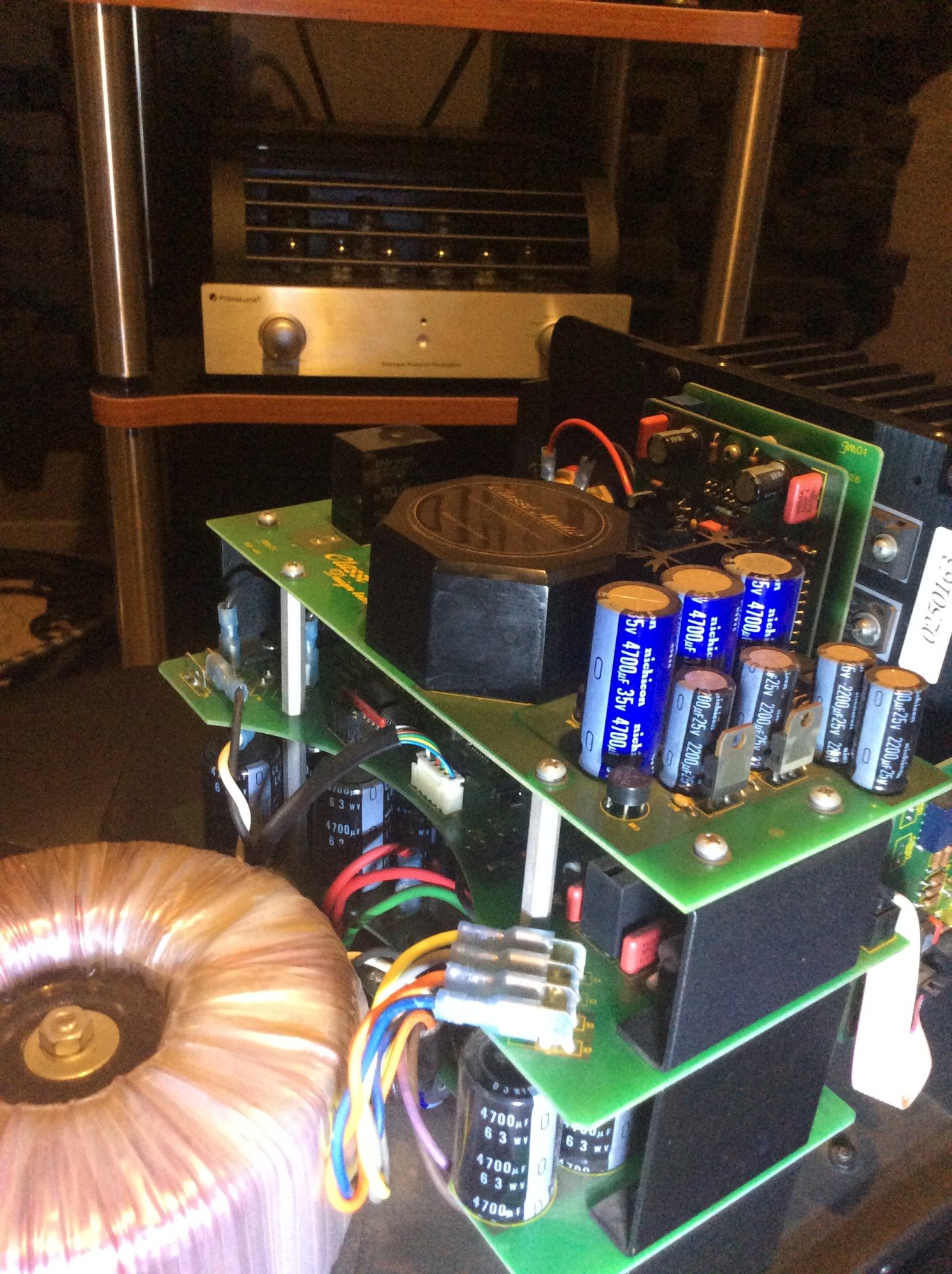 Class,e cam200 monoblock - Schematics and Lids Lifted - StereoNET