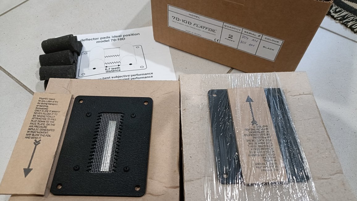 RAAL 70-10D AM (Amorphous Core-Matched Pair) Ribbon Tweeters