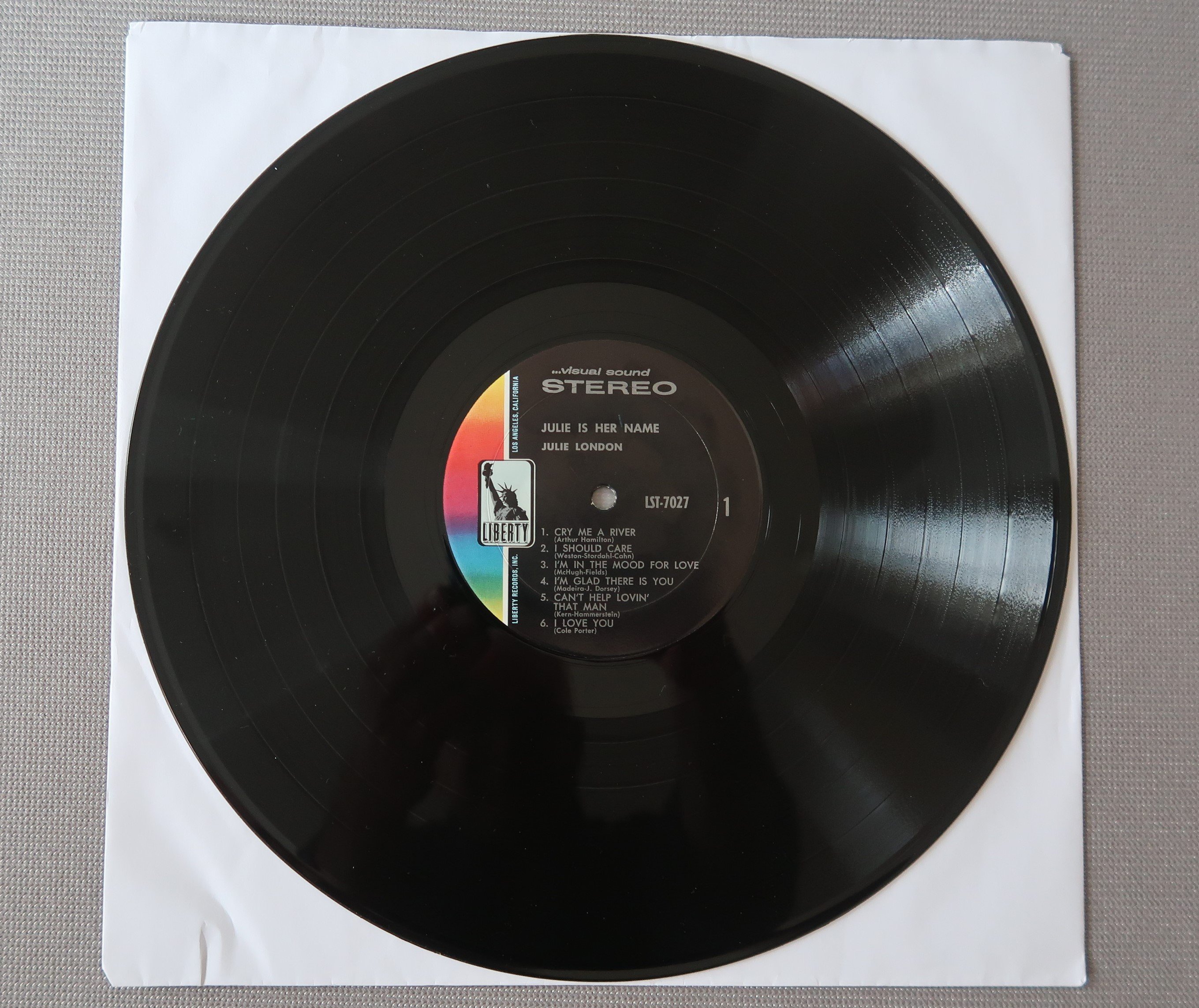 Julie London - Julie Is Her Name [US stereo LP]