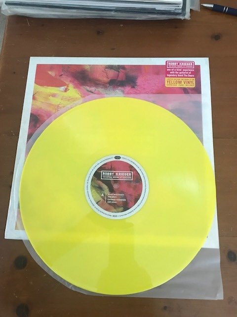 Robby Krieger "The Ritual Begins at Sundown" Yellow Vinyl