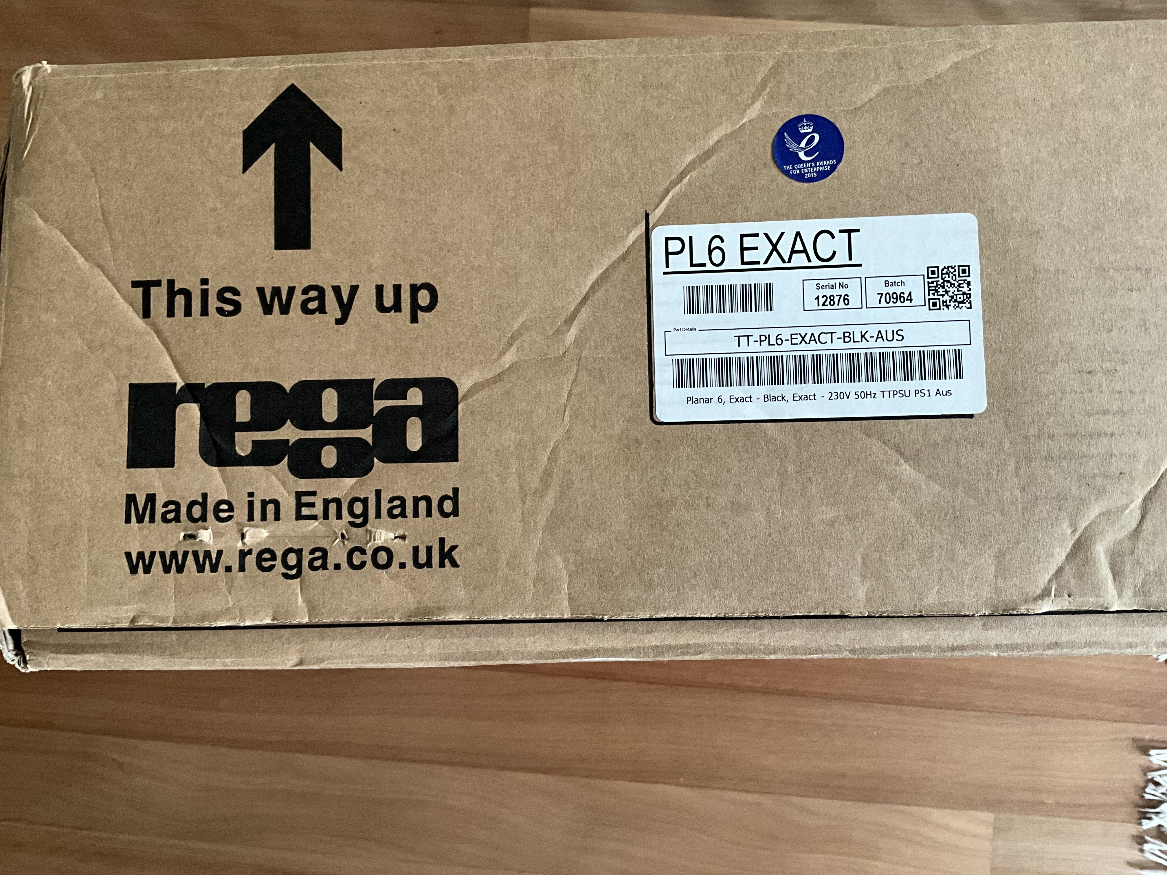 Rega P6 Turntable With Rega Aria-Pro Cartridge