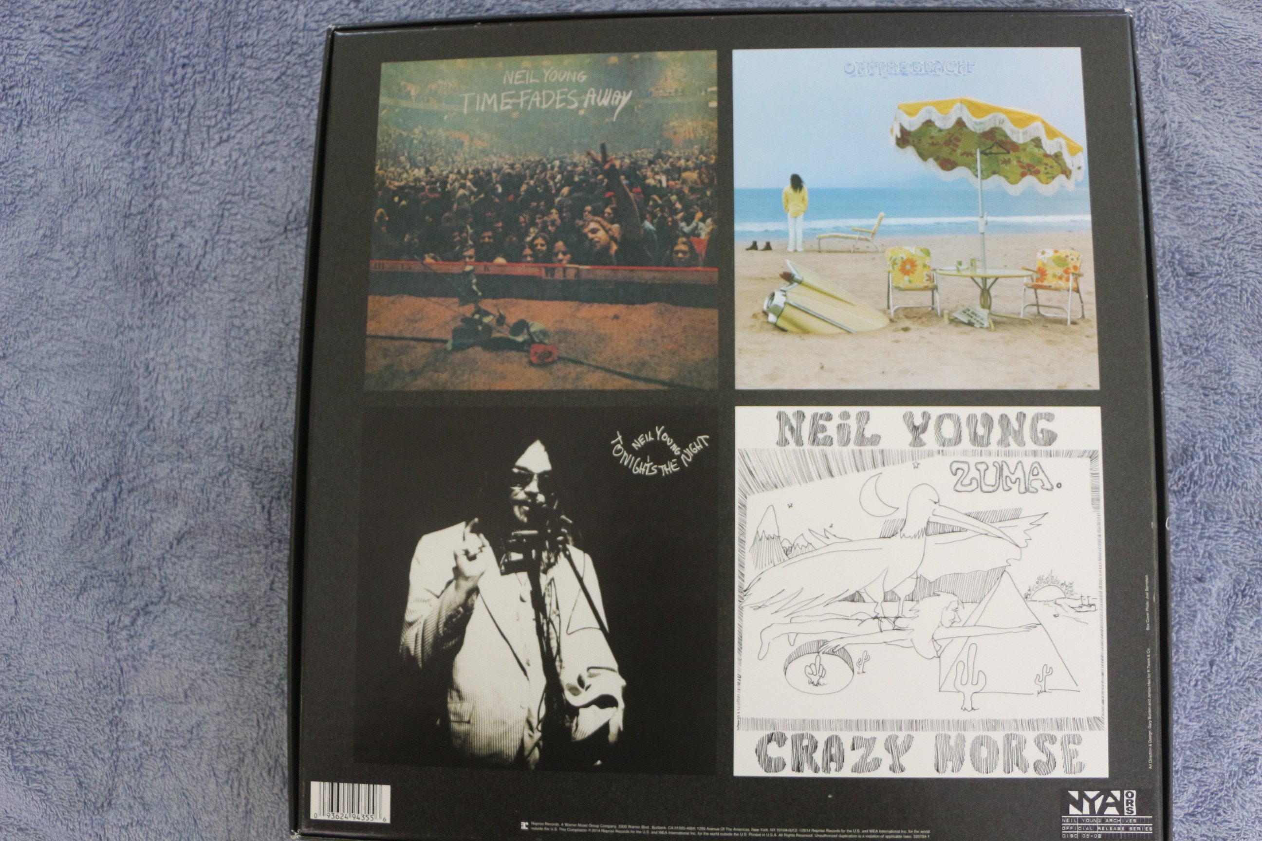 洋楽 Neil Young Original Release Series 5-8 Neil Young – Official Release Series Discs 5-8 – Box Set