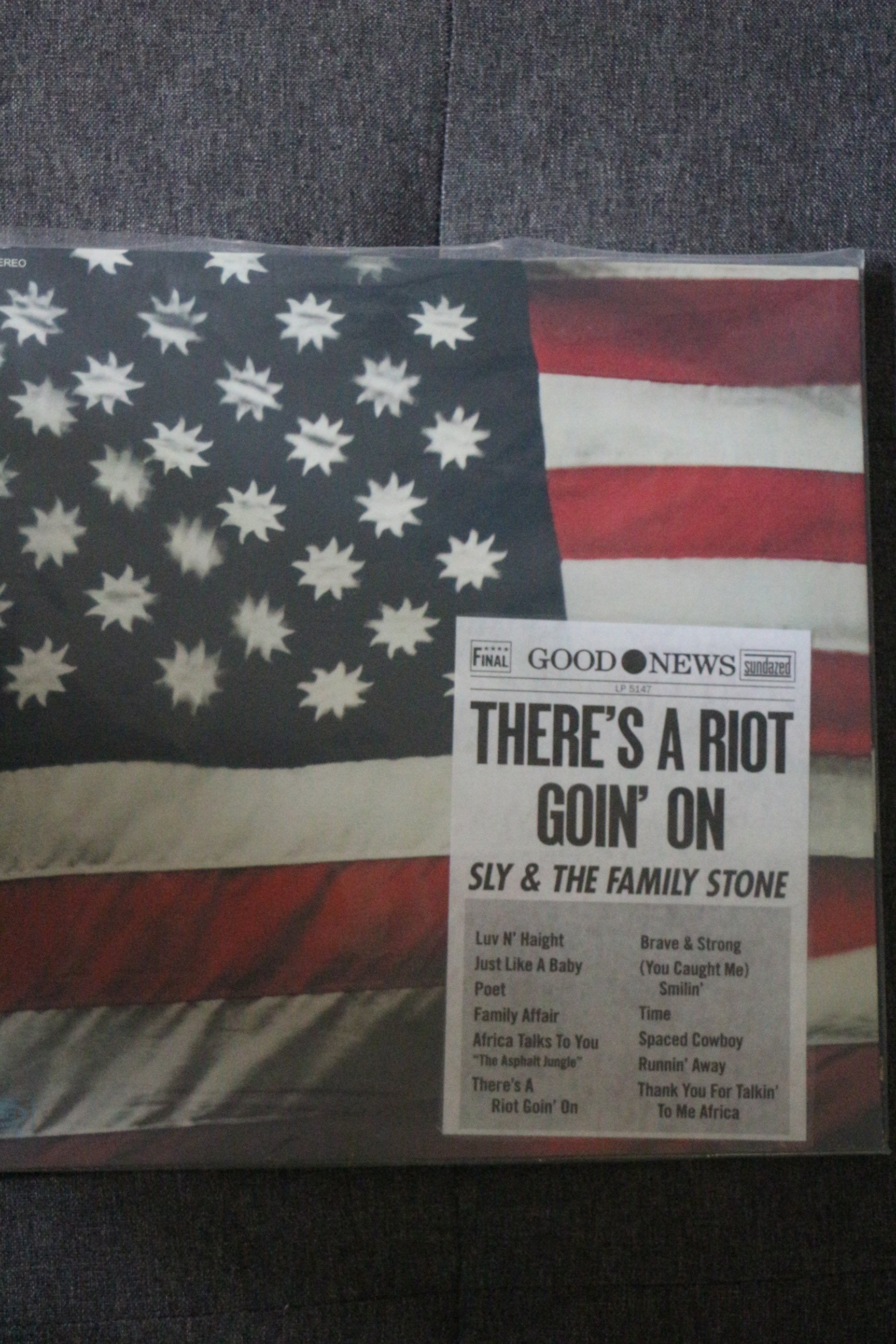 Sly and the Family Syone-There's A Riot Vinyl