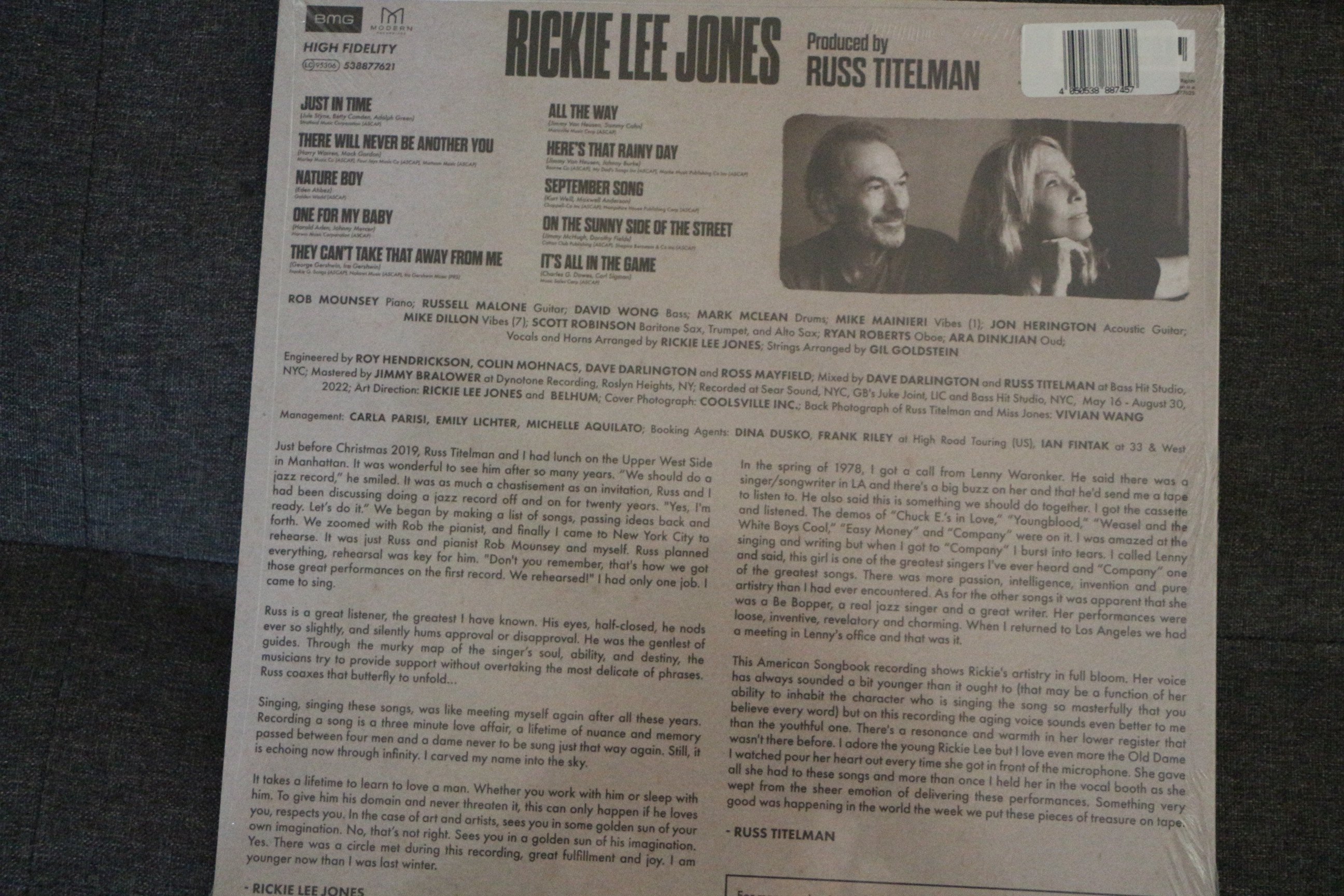 Rickie Lee Jones-Pieces Of Treasure Vinyl