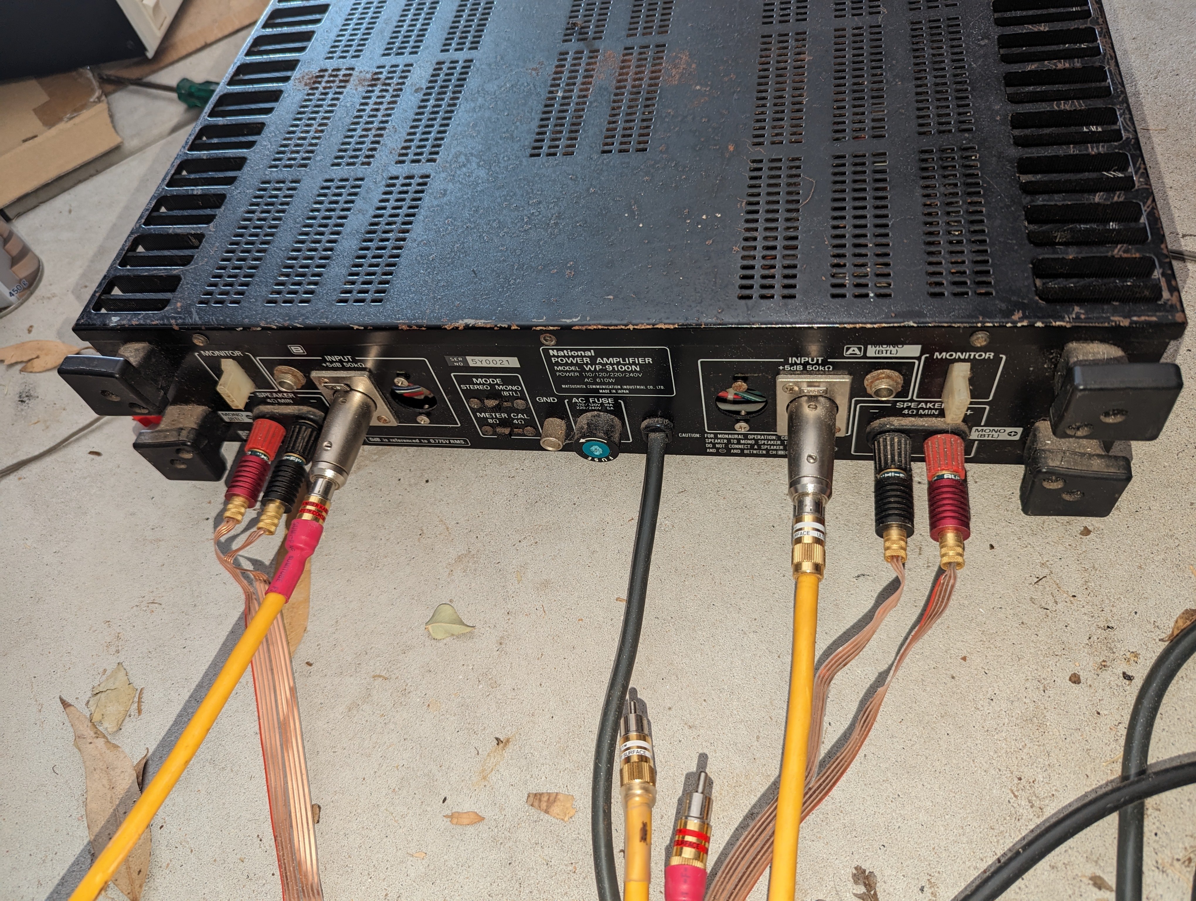 RAMSA WP-9100 Power Amplifier